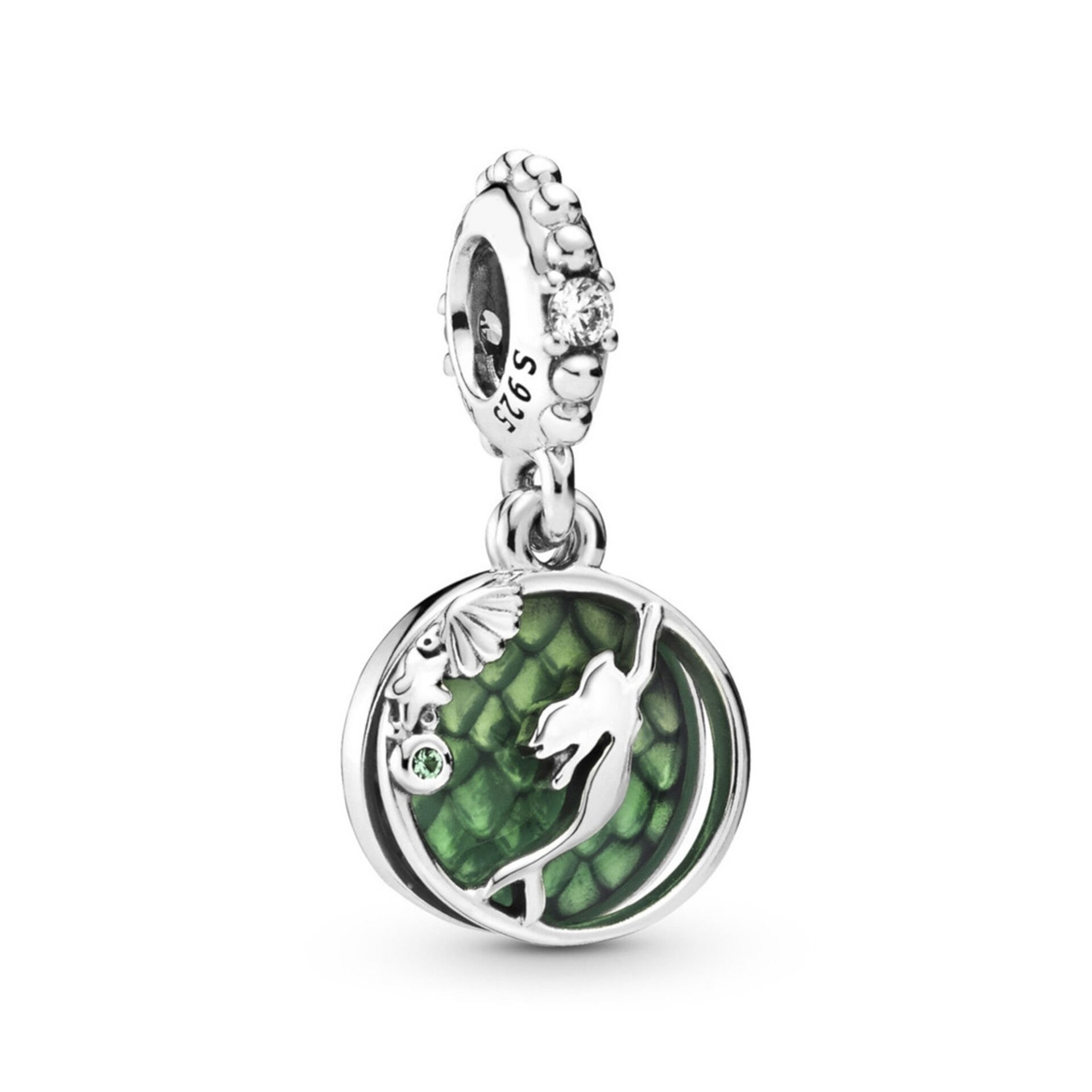 Nur Silver Sallantılı Deniz Kızı Gümüş Charm NUR-BL00077