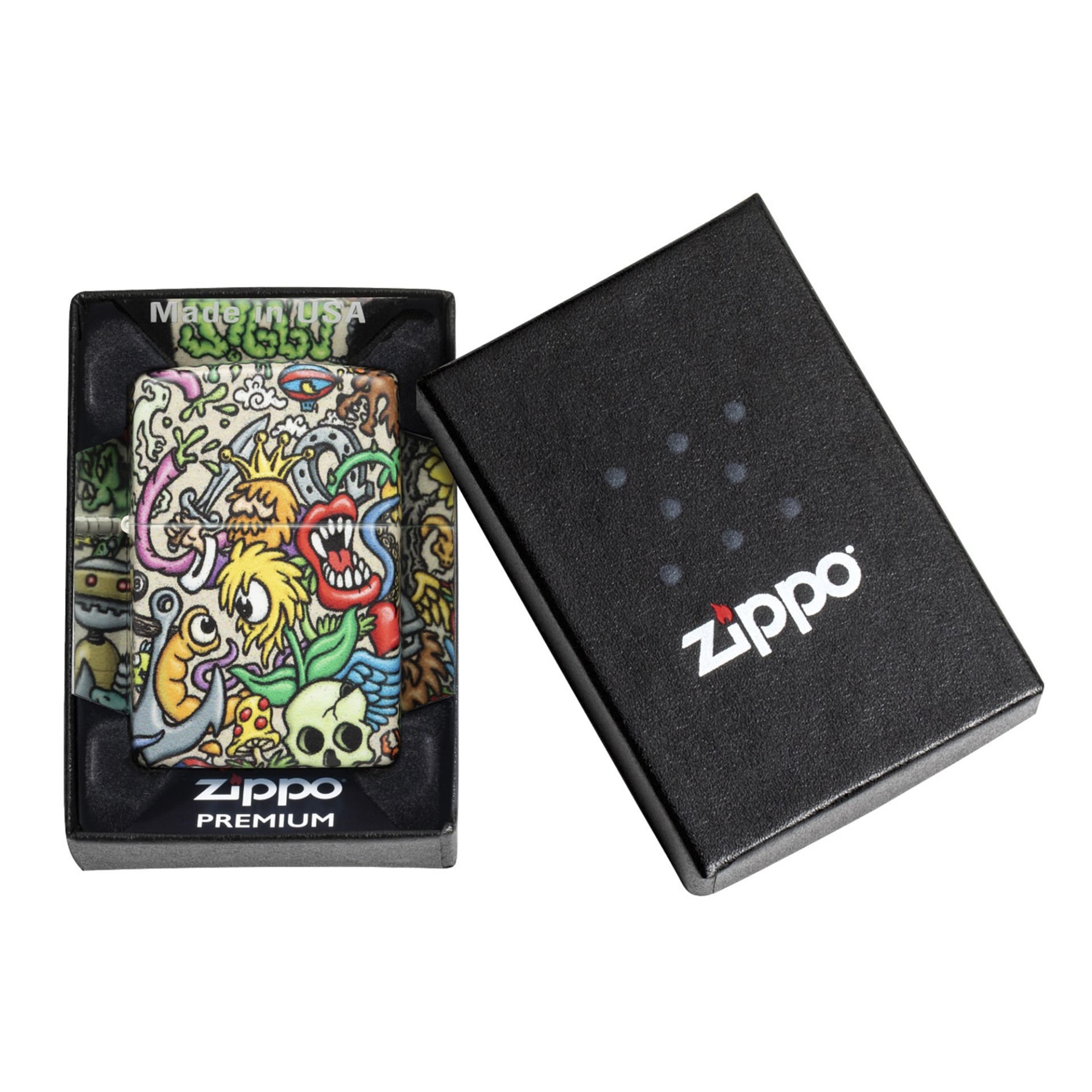 Zippo 49352 Tattoo Theme Design Çakmak 48394-099402