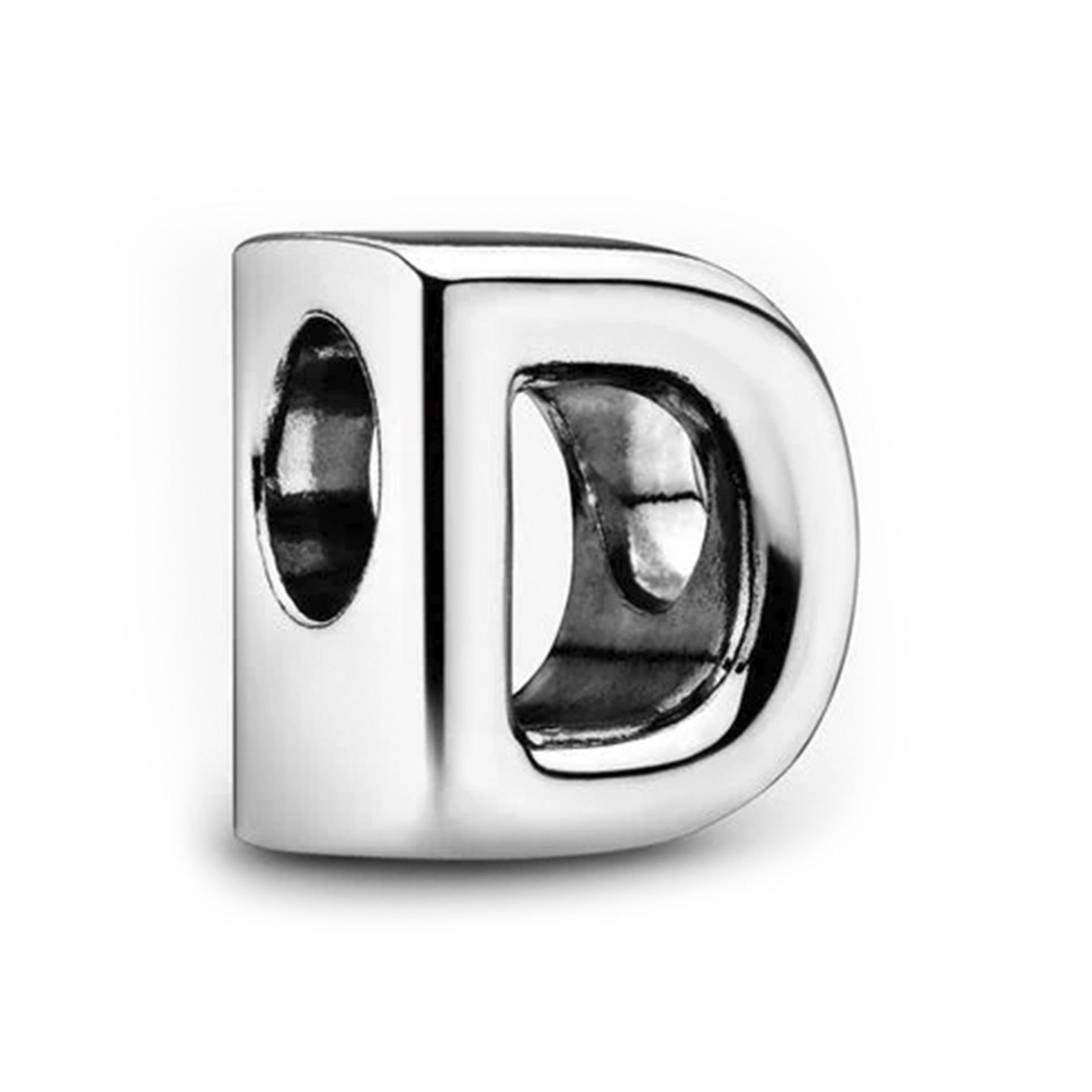 Nur Silver D Harfi Gümüş Charm NUR-BL00248