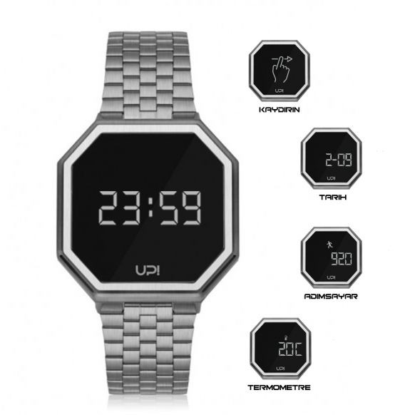 UPWATCH EDGE SILVER + 986