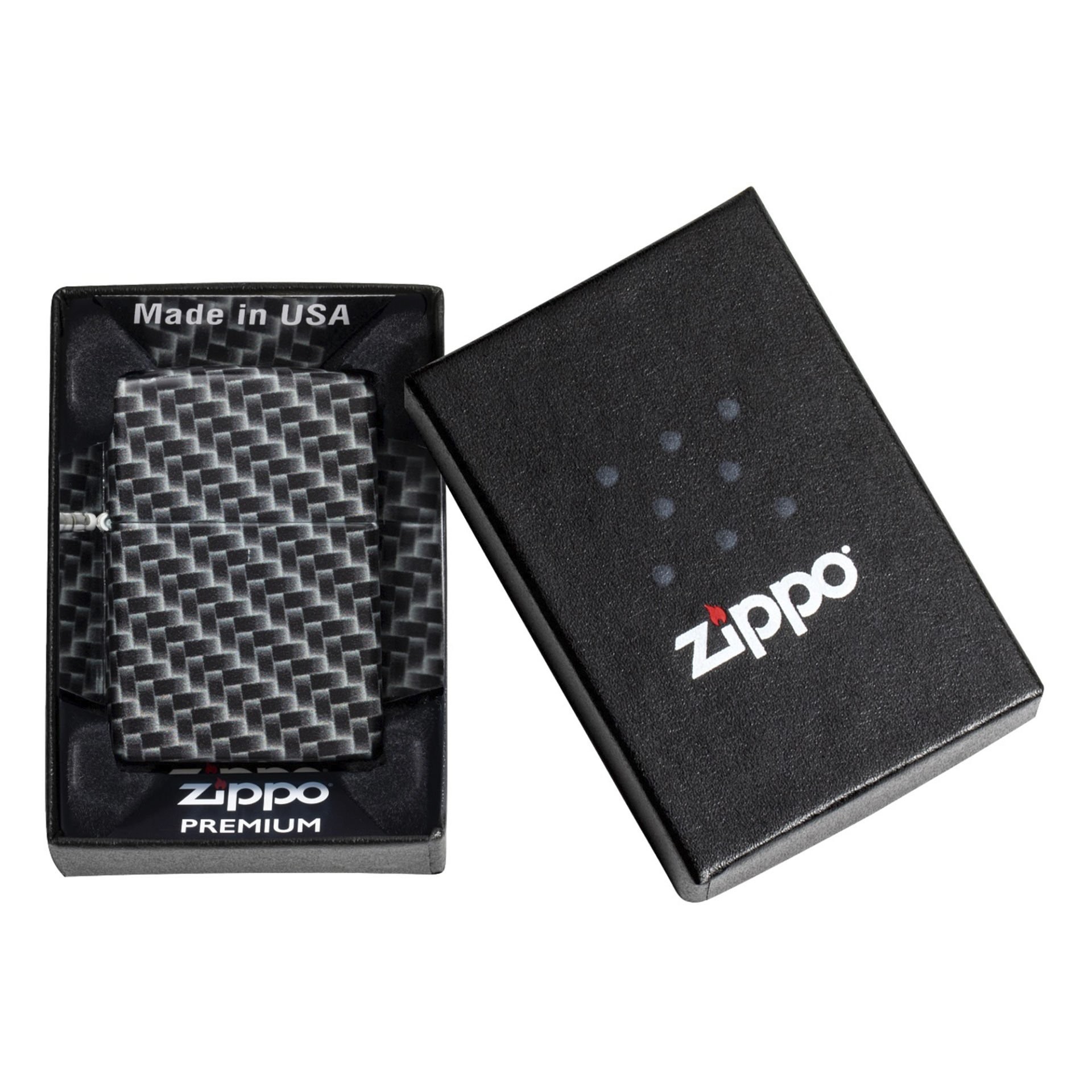 Zippo 49352 Carbon Fiber Design Çakmak 49356-083347