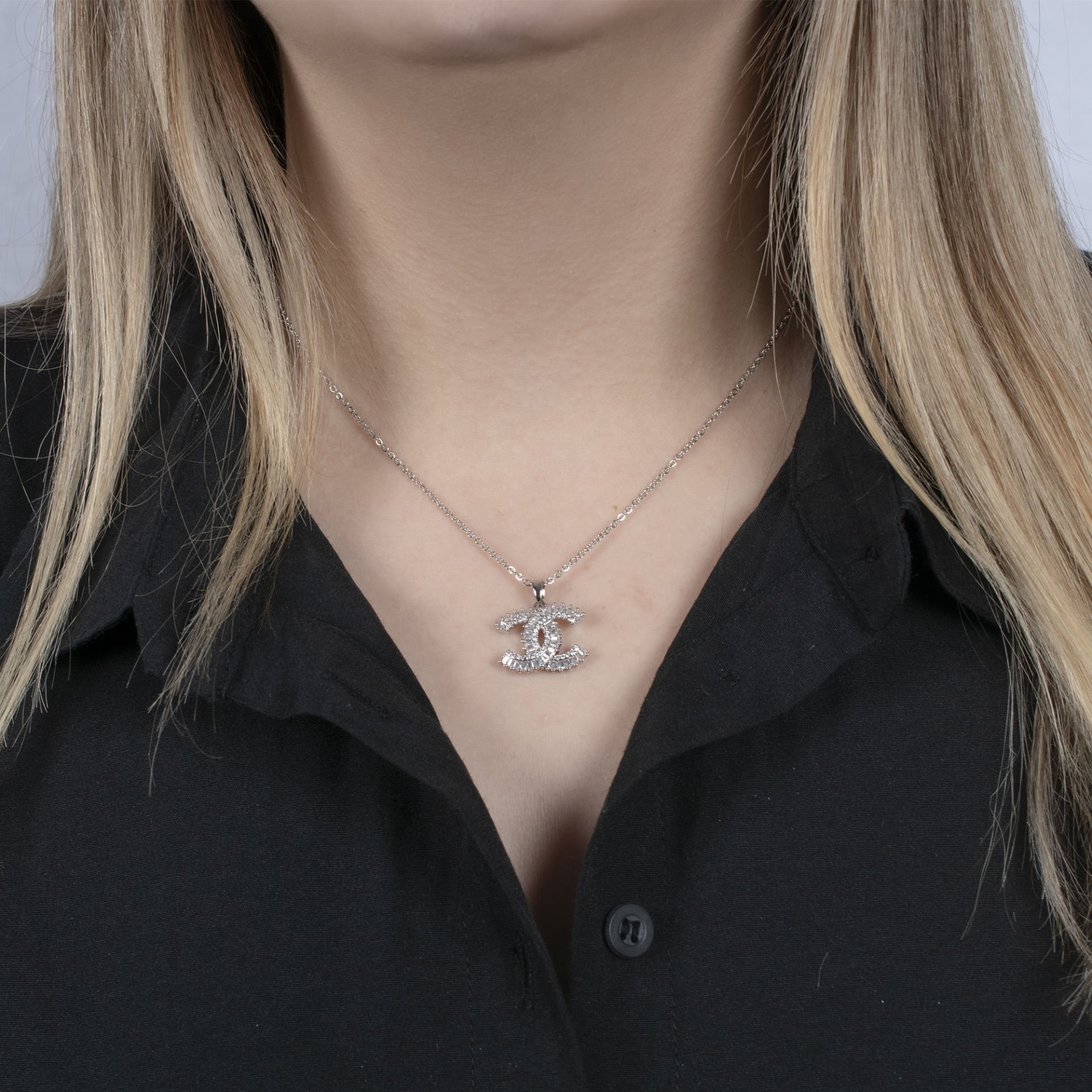 Nur Silver İthal Model Çelik Kolye NUR-CK00065