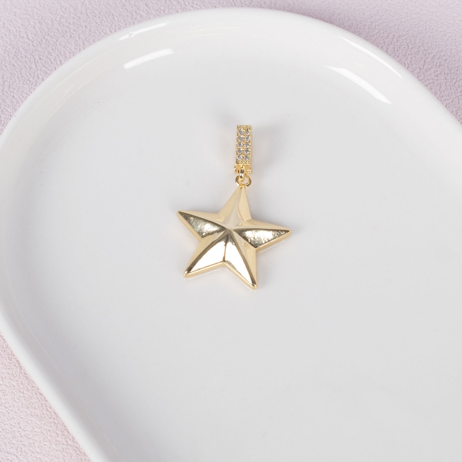 Nur Silver Yıldızlı Çelik Ajda Charm NUR-AC000006