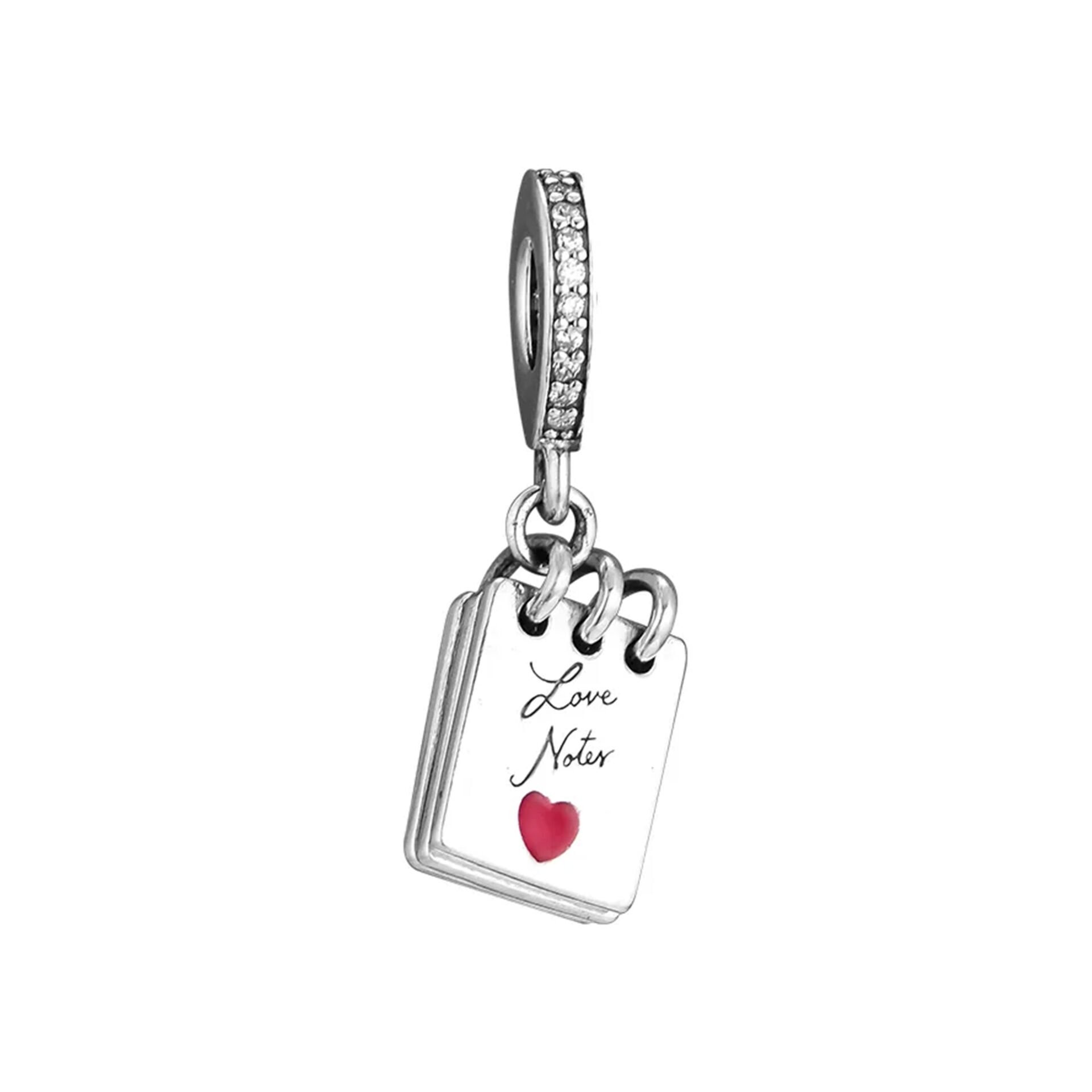 Nur Silver Love Notes Gümüş Charm NUR-BL01270