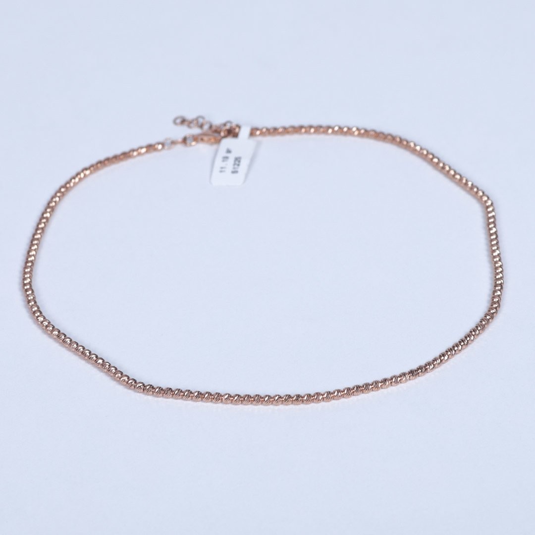 Nur Silver Rose Dorika Gümüş Kolye NUR-KL01036