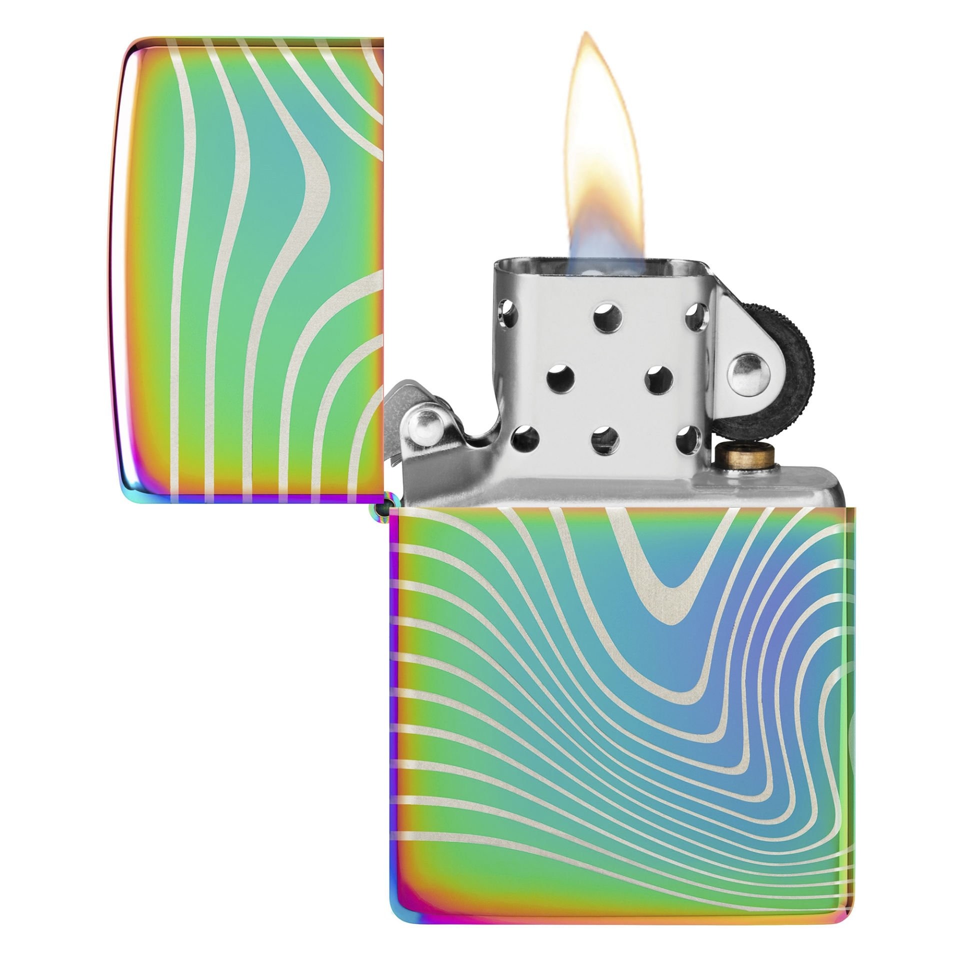 Zippo 151 Wavy Pattern Design Çakmak 48775-109104