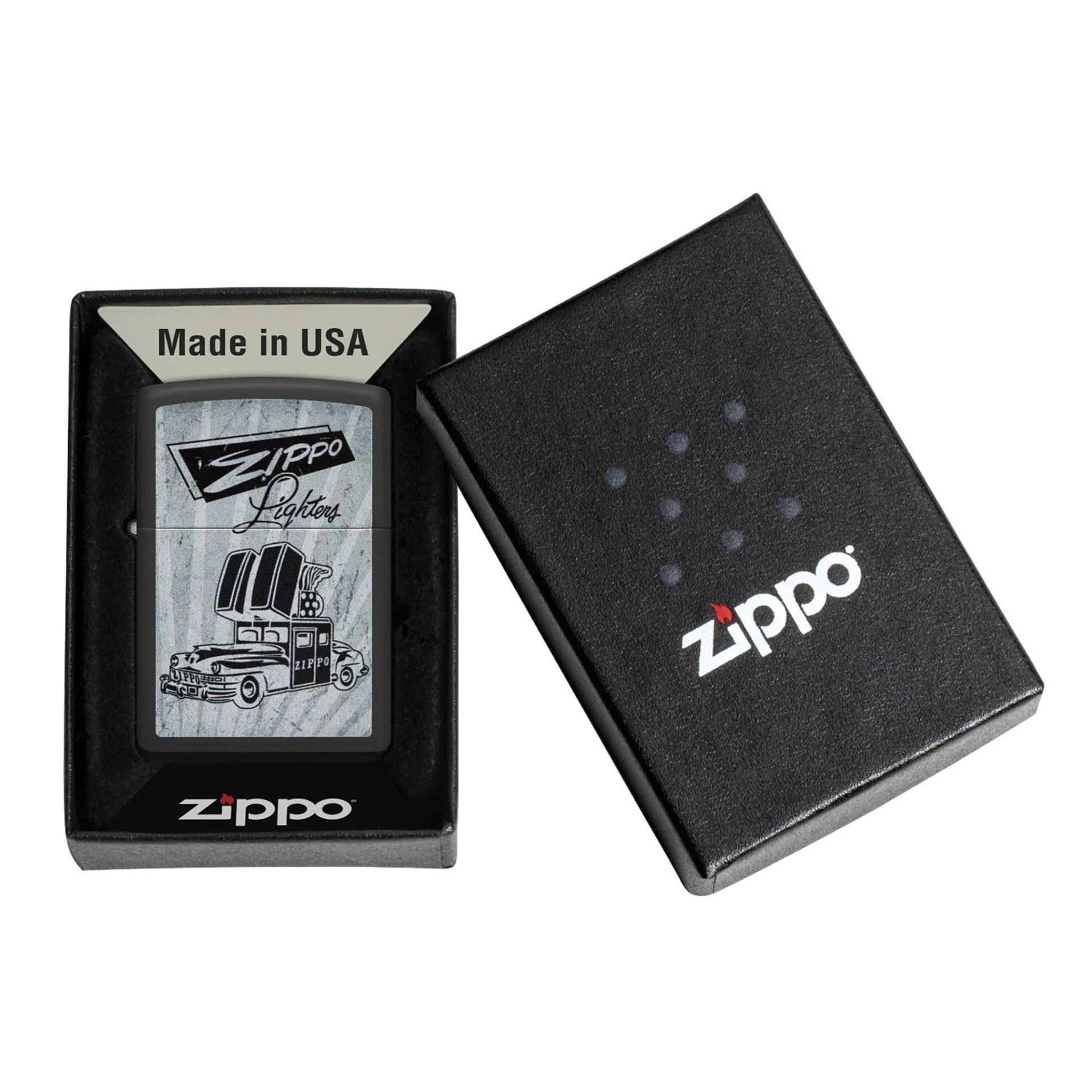 Zippo 218 Car Ad Design Çakmak 48572-103359