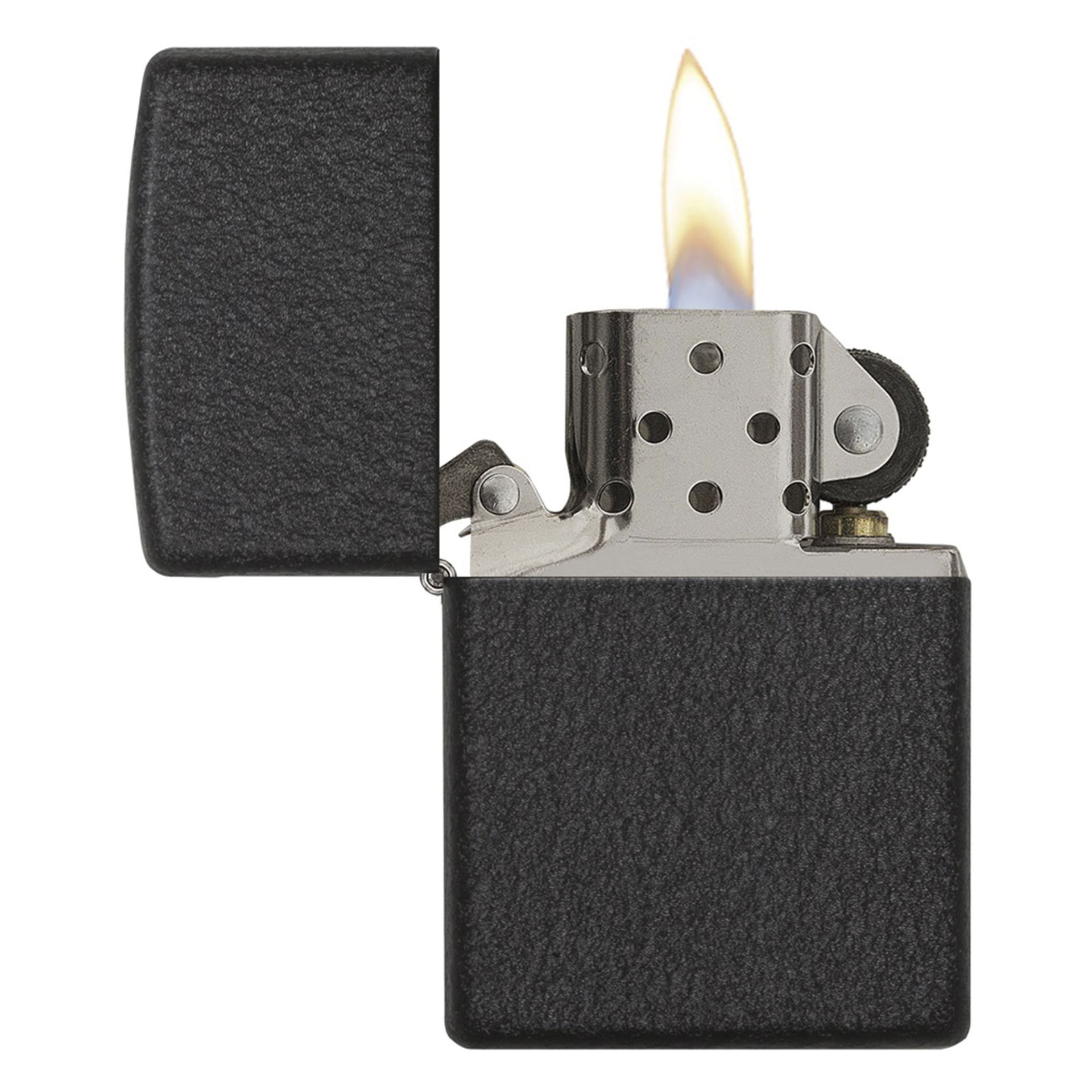 Zippo Reg Black Crackle Çakmak 236-000246