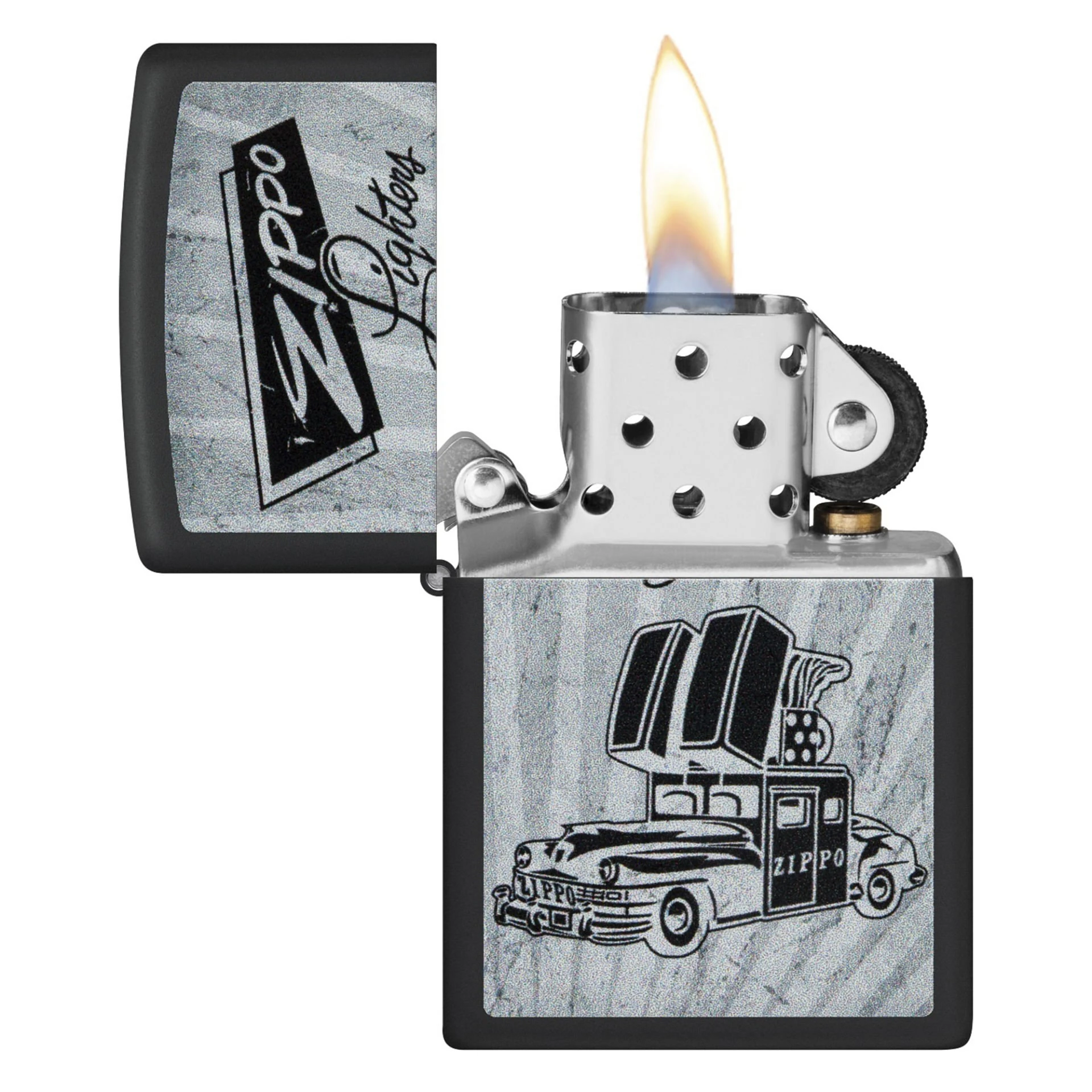 Zippo 218 Car Ad Design Çakmak 48572-103359