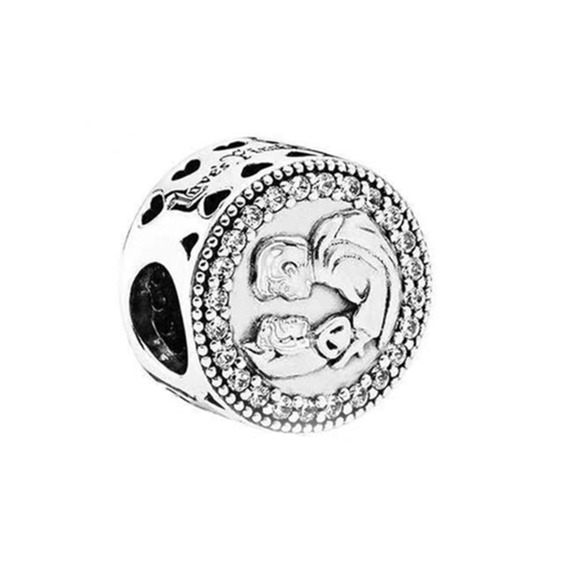 Nur Silver Aile Gümüş Charm NUR-BL12445