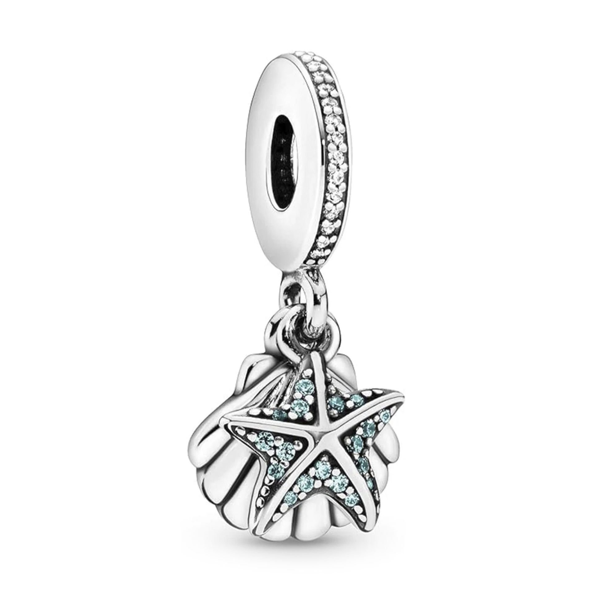 Nur Silver Deniz Kabuğu Gümüş Charm NUR-BL02698