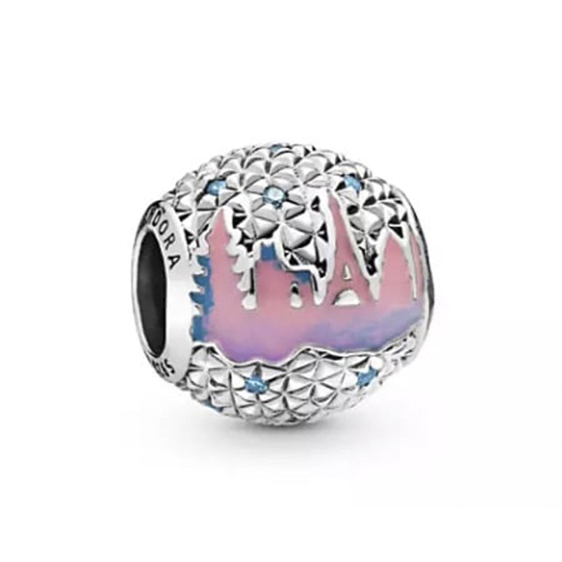Nur Silver Disney Epcot Gümüş Charm NUR-BL12489