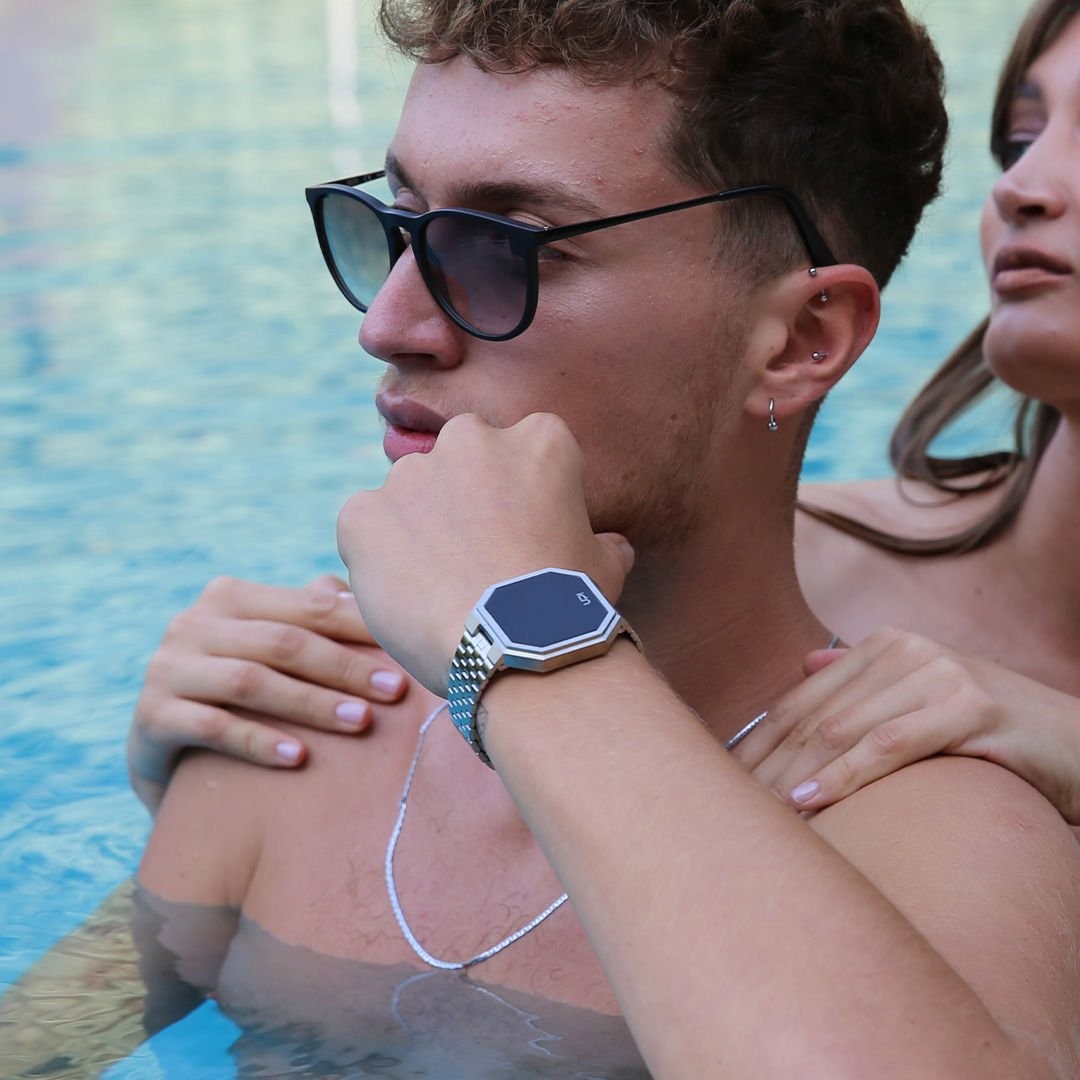 UPWATCH EDGE SILVER + 986