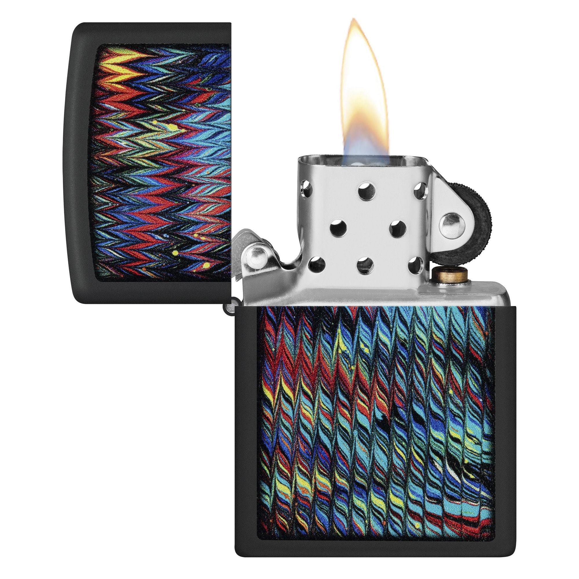 Zippo Pattern Paint Design Çakmak - 46169-114572