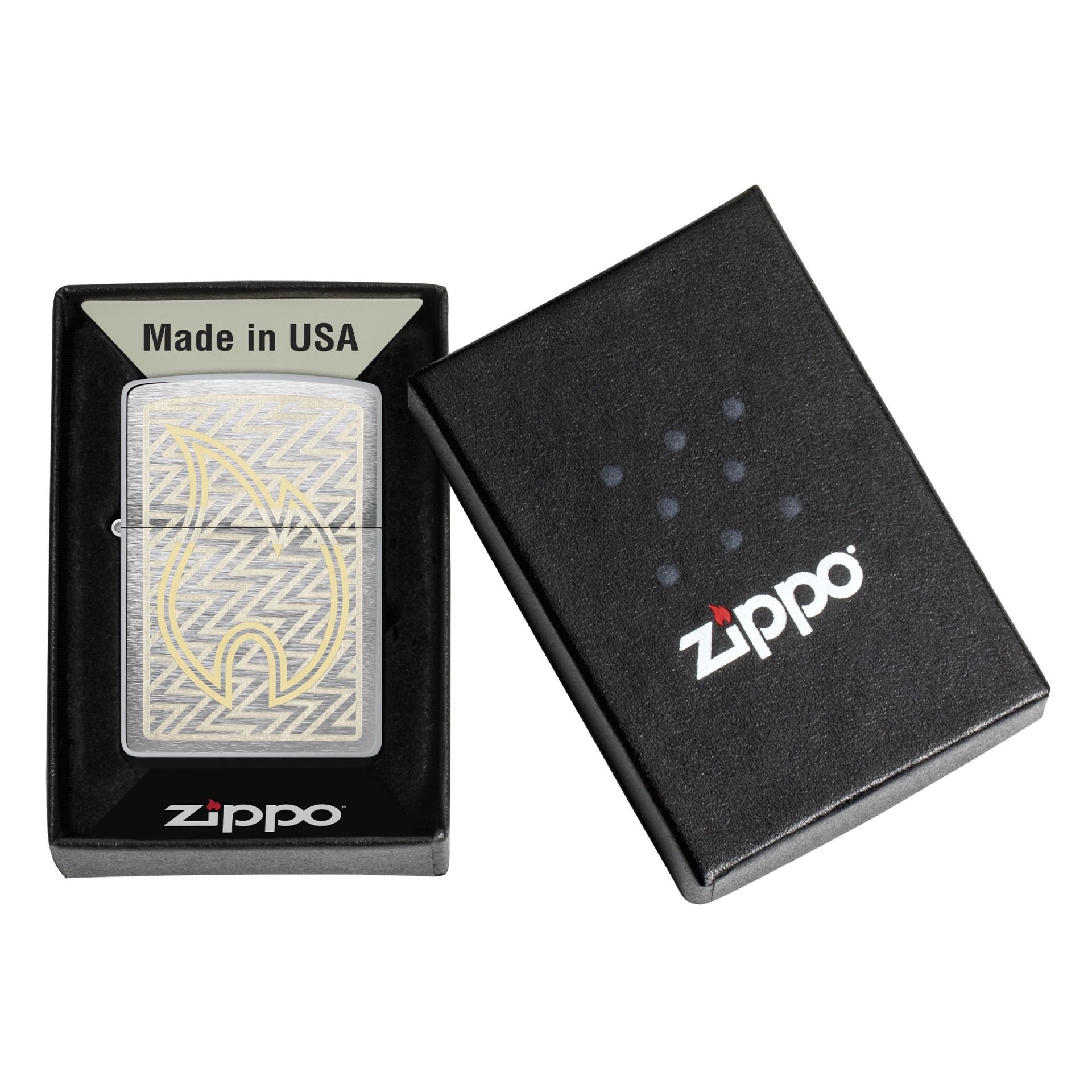 Zippo 200 23Fpf Tread Flame Design Çakmak 48789-109826