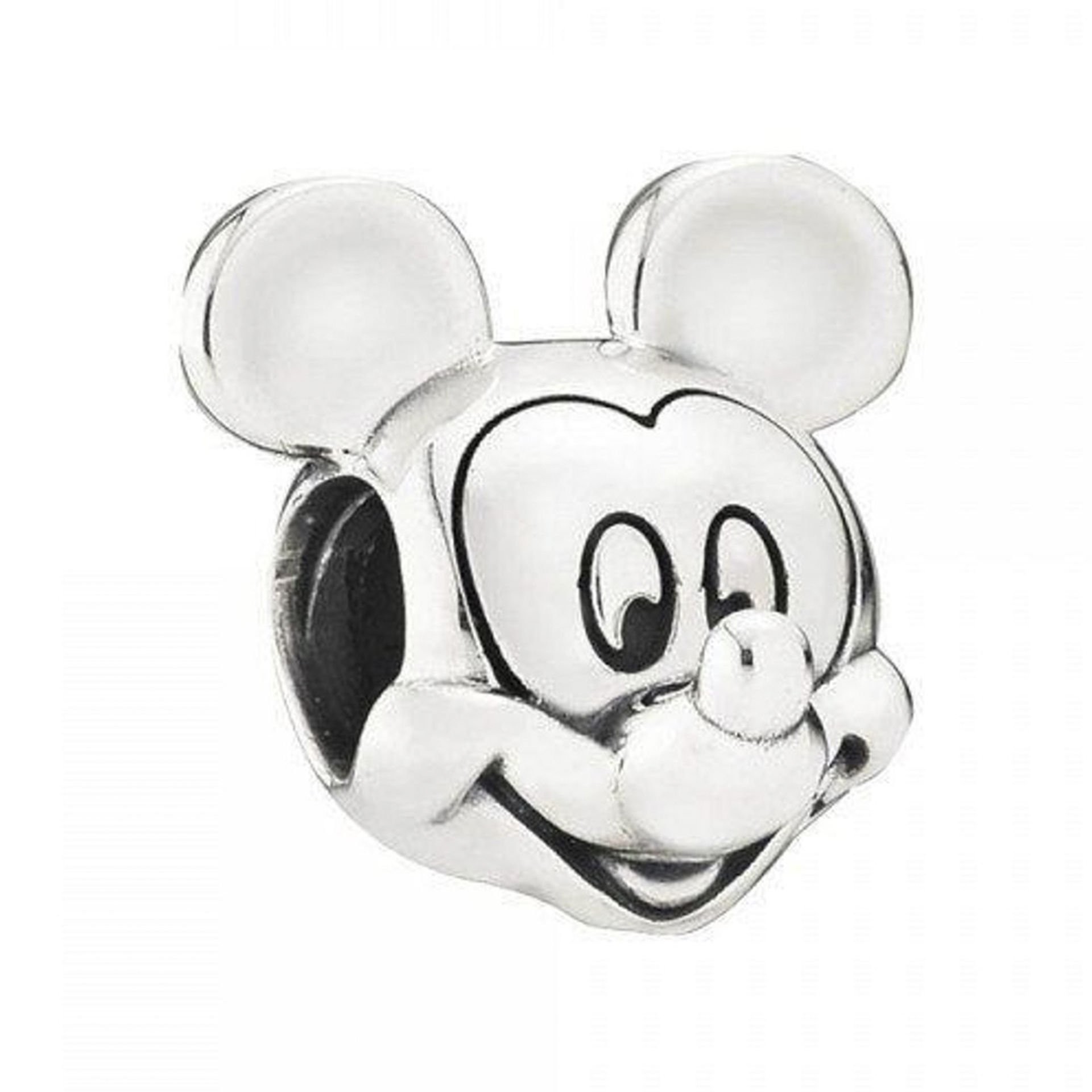 Nur Silver Minnie Portresi Gümüş Charm NUR-CH00015