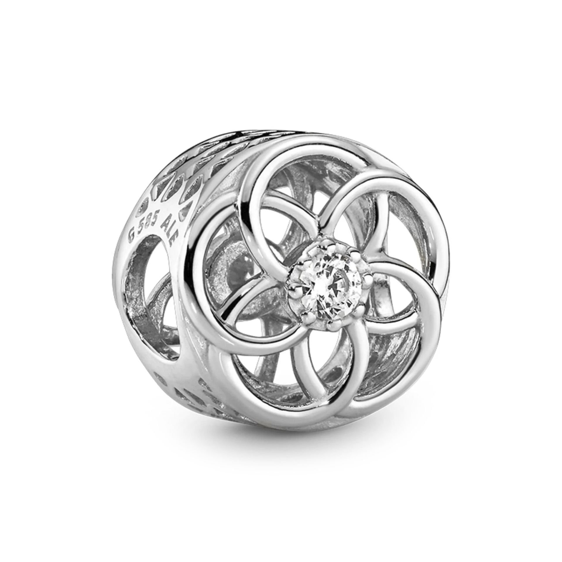 Nur Silver Kafes Gümüş Charm NUR-BL12473