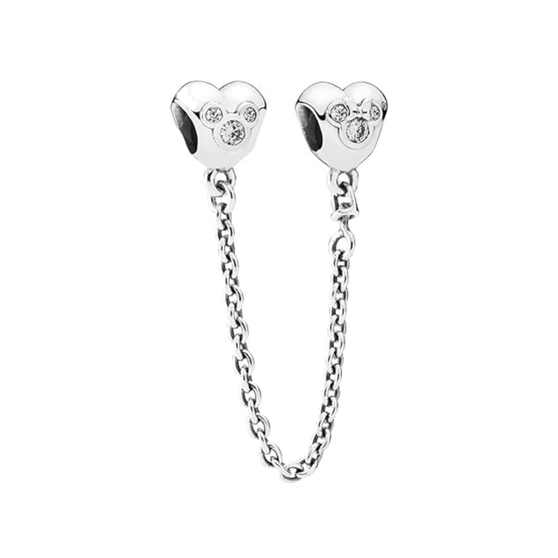 Nur Silver Güvenlik Zinciri Gümüş Charm NUR-BL12428