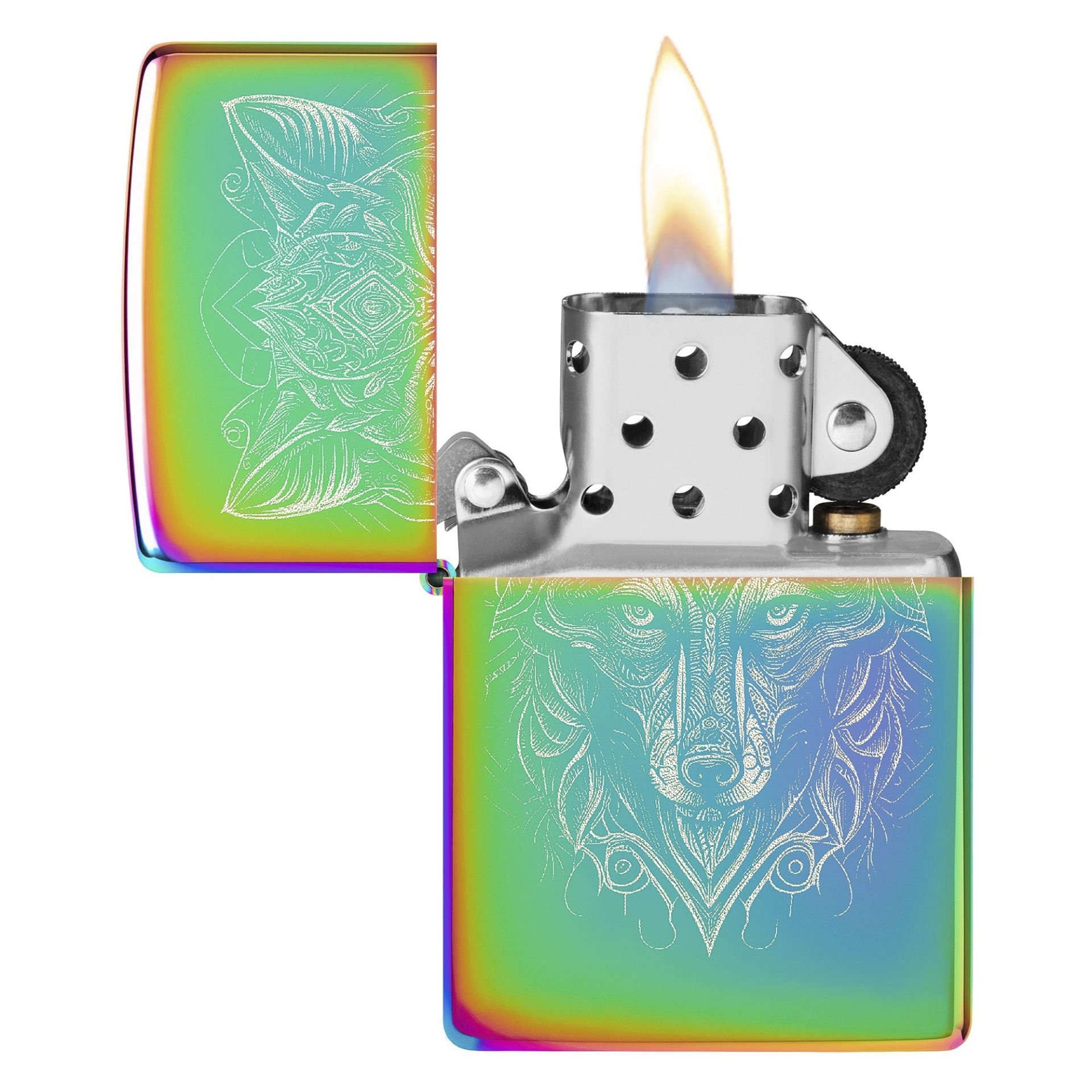 Zippo 151 Wolf Design Çakmak 46176-114562