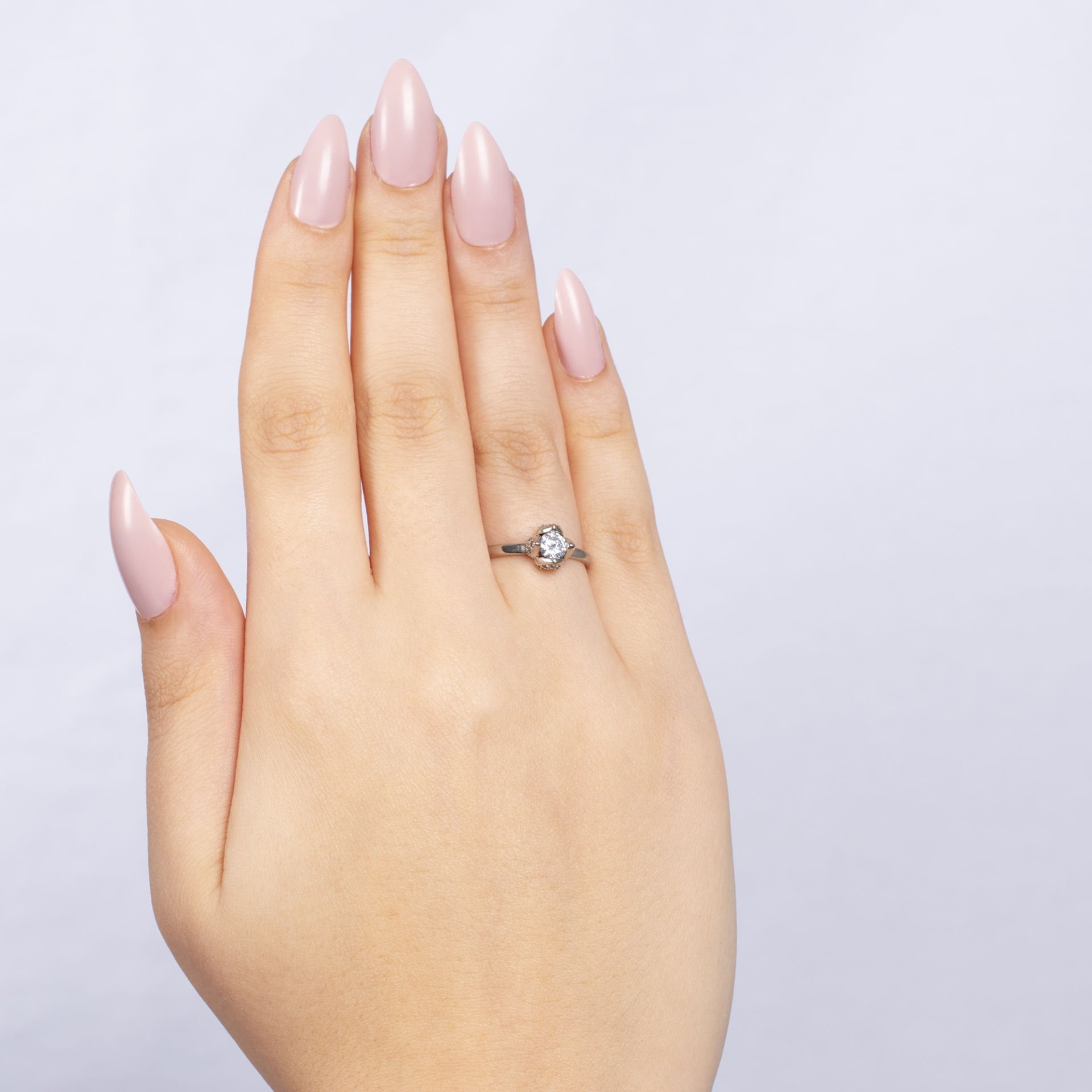 Nur Silver Çicek Model Gümüş Yüzük NUR-YK00261