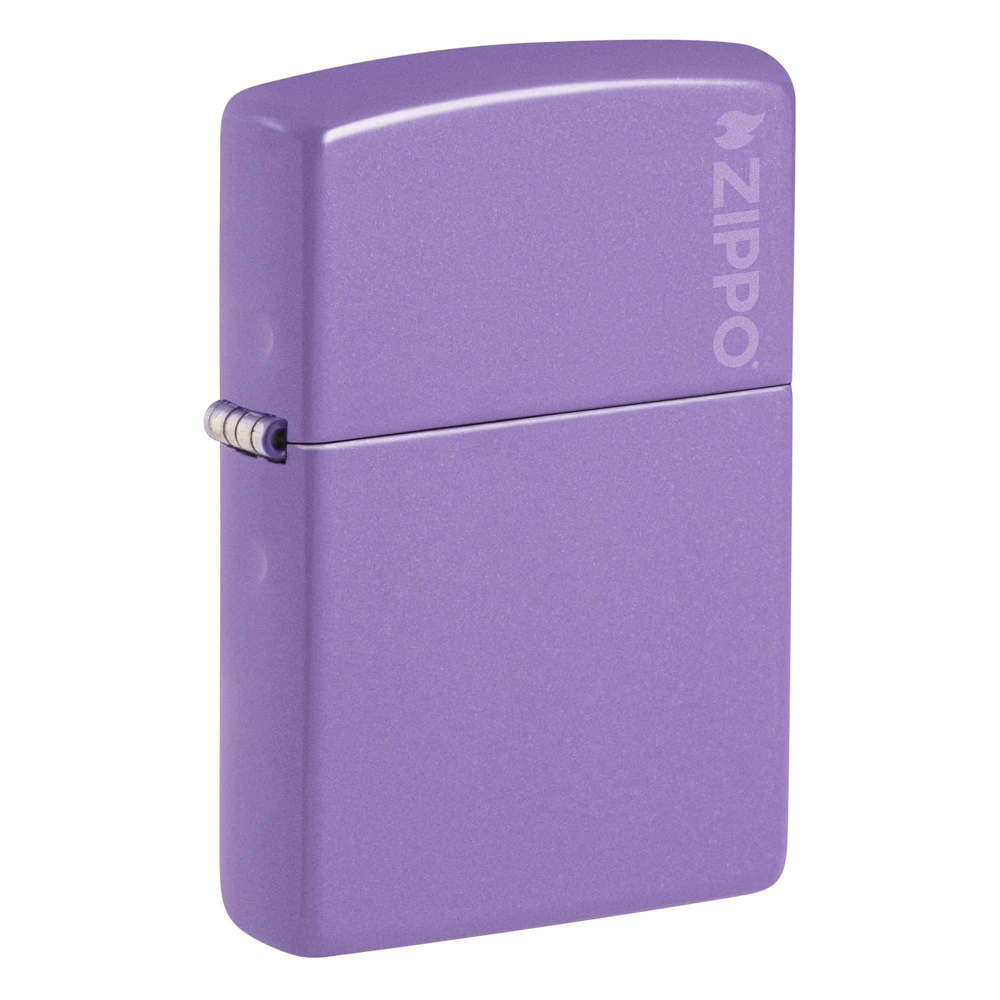 Zippo Smoky Lavender Zippo Logo Çakmak - 46681ZL-121931