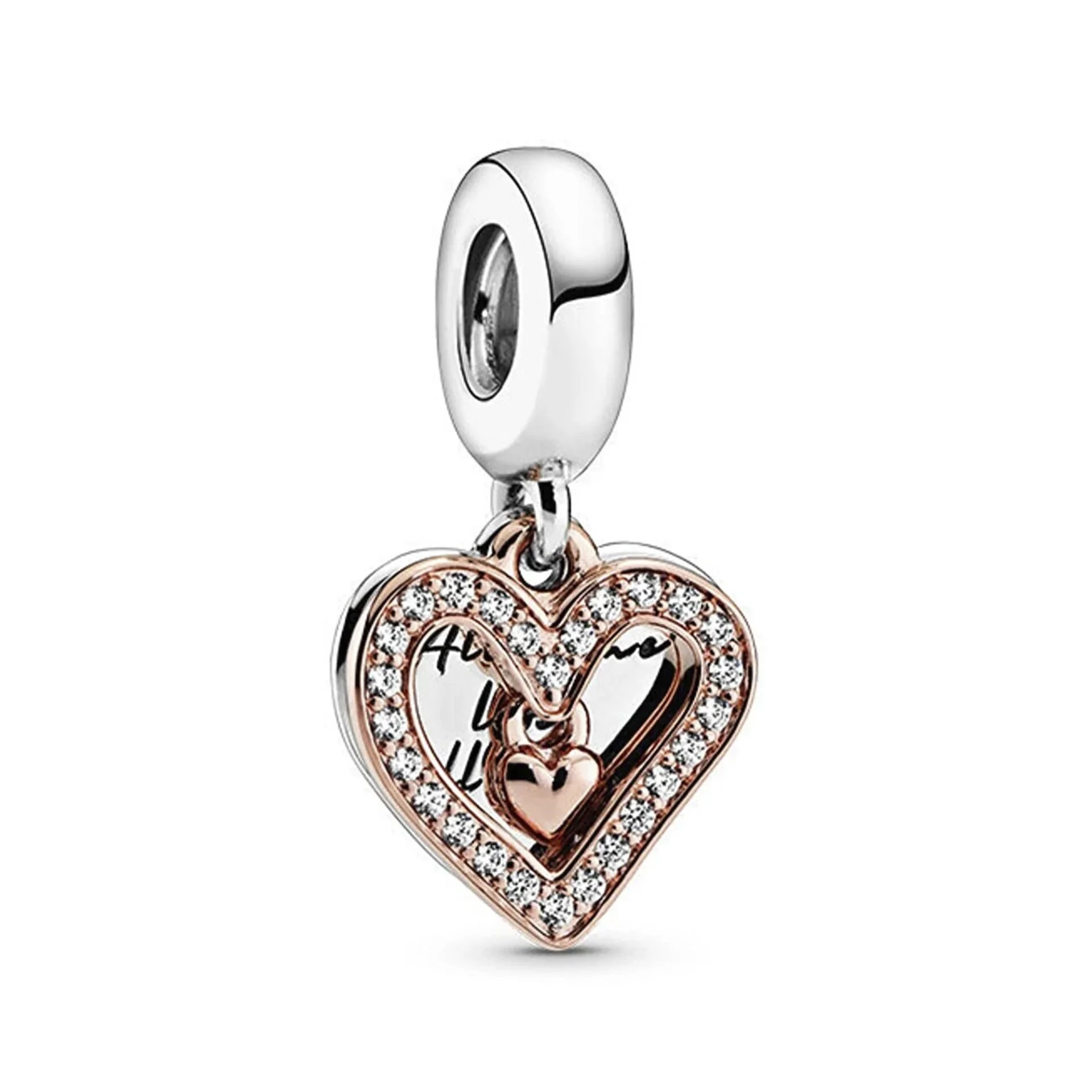 Nur Silver Gümüş Kombin Bileklik NUR-BL03103