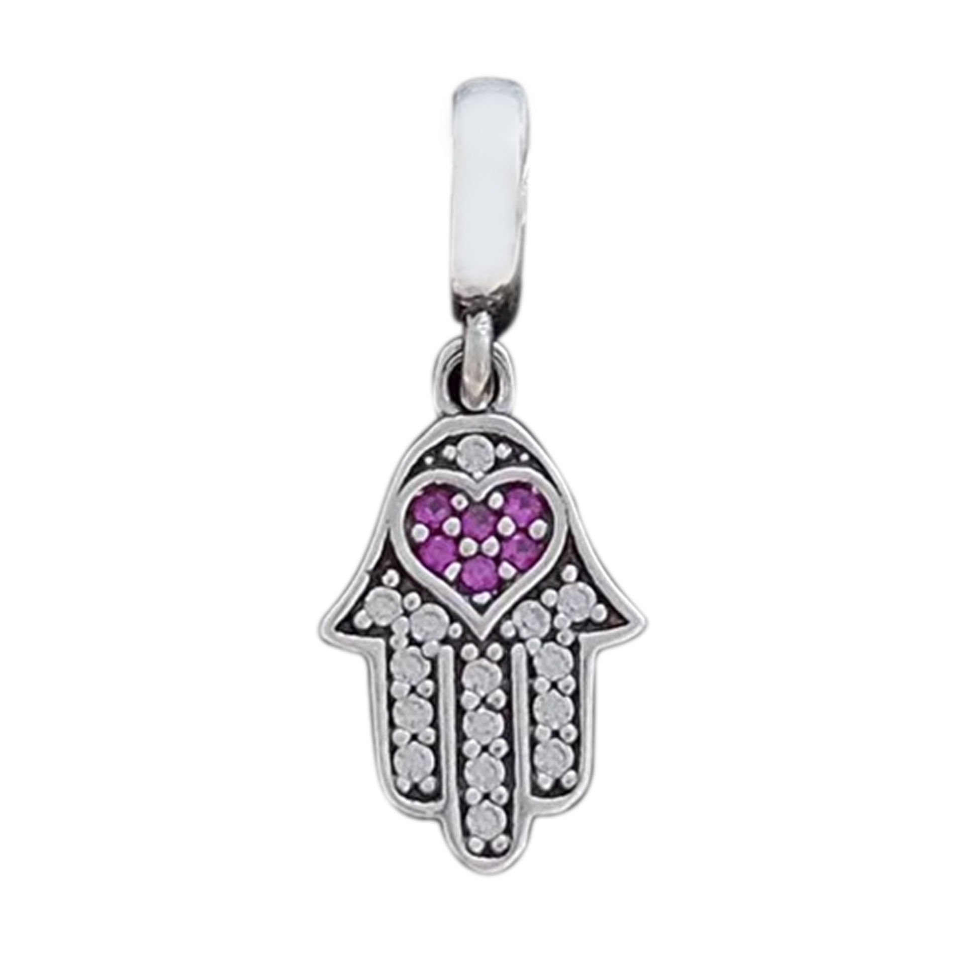 Nur Silver Fatma Ana Eli Gümüş Charm NUR-BL00267