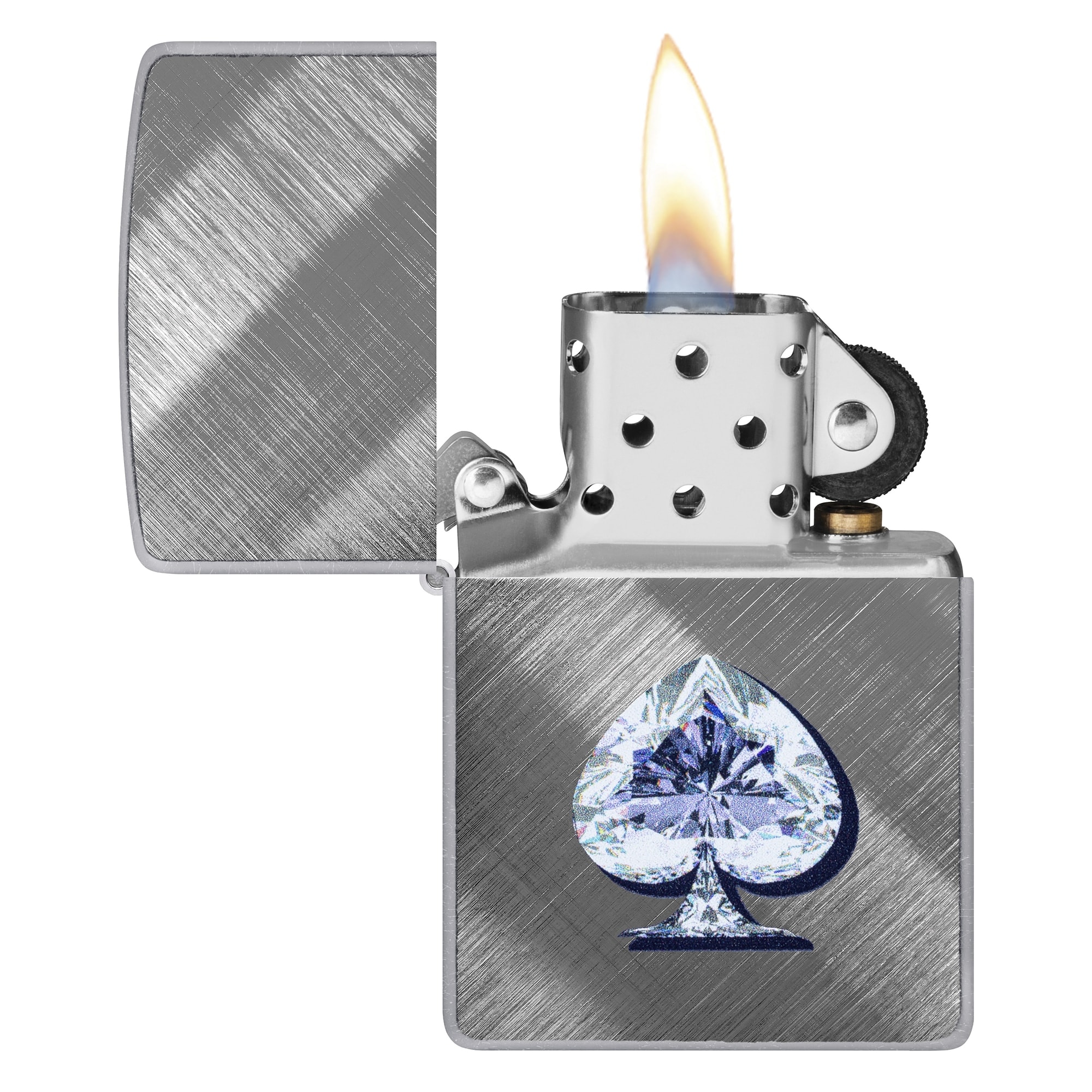 Zippo Ace Of Spades Diamond Design Çakmak - 46472-121926