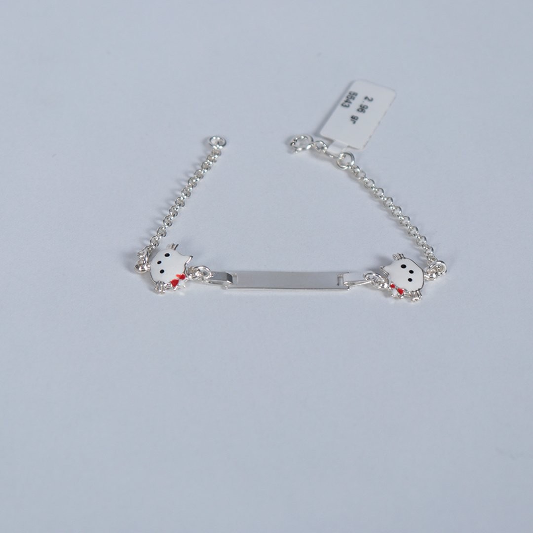 Nur Silver Çocuk Gümüş Bileklik NUR-BL01529