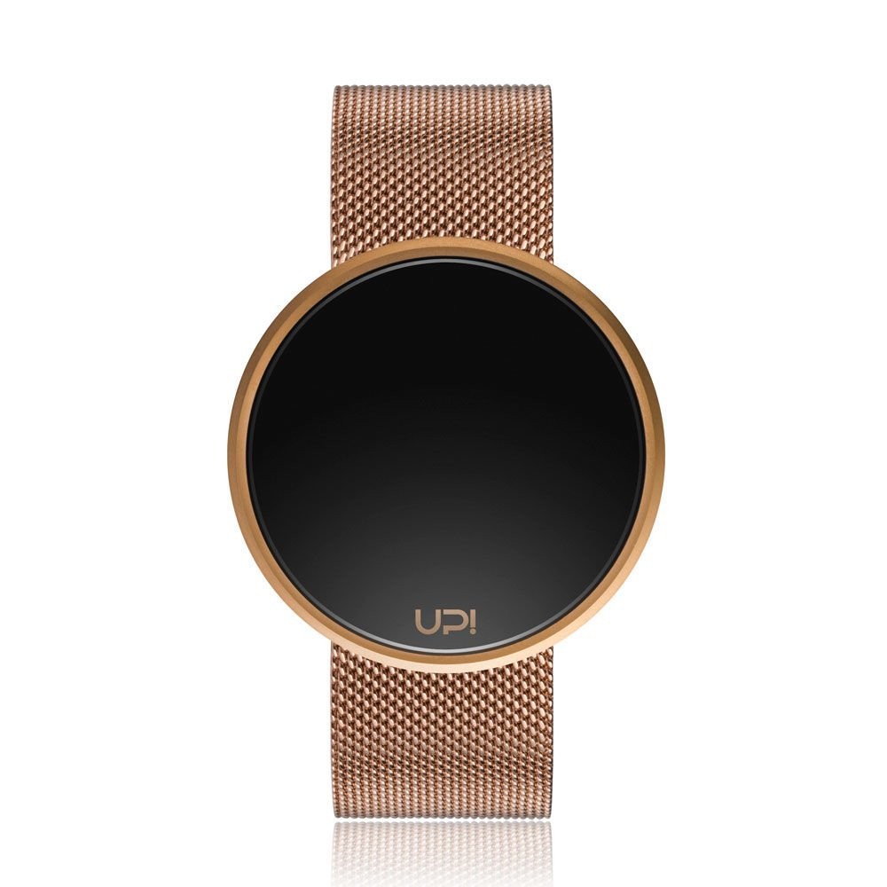 UPWATCH ROUND STEEL ROSE 1203