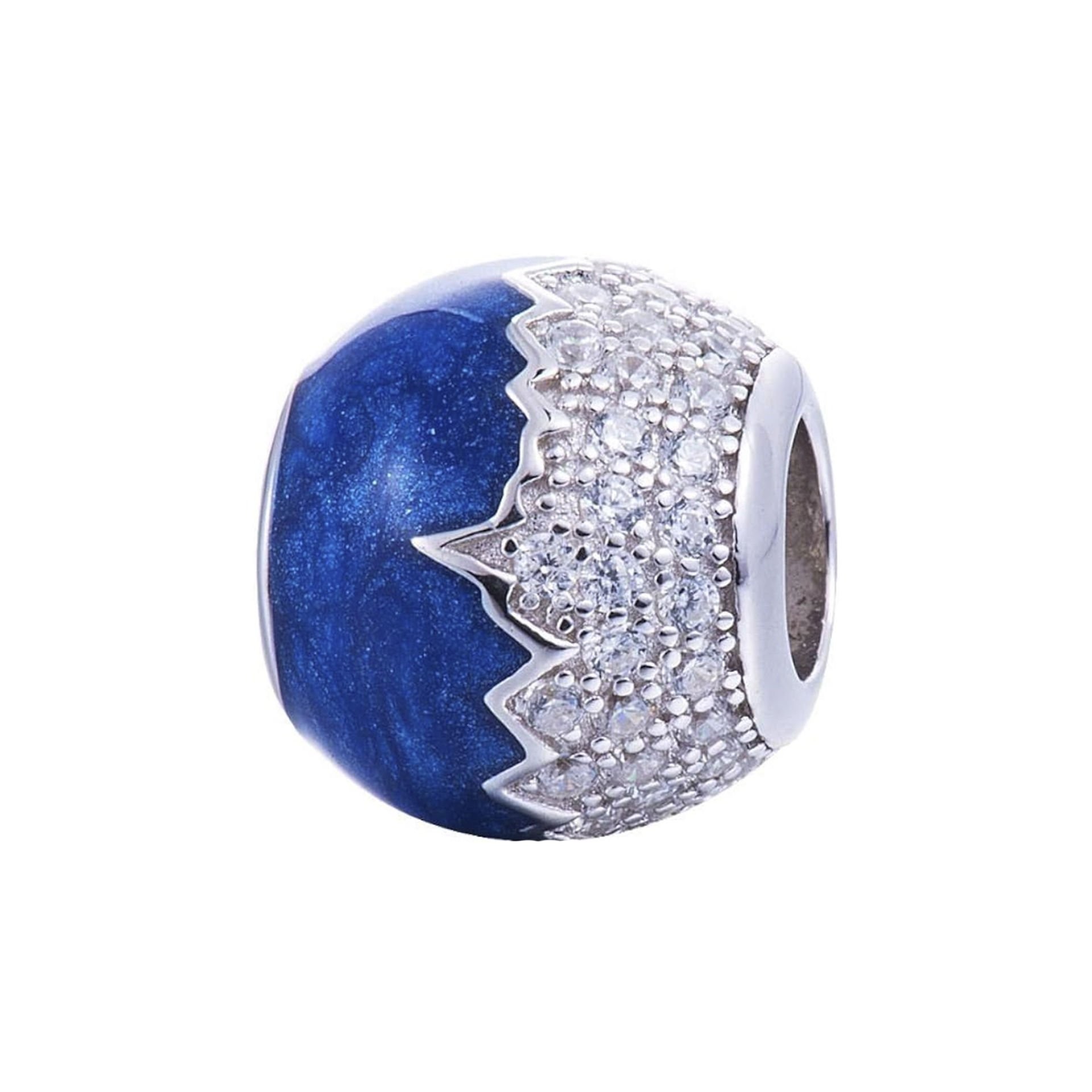 Nur Silver Mavi Gümüş Charm NUR-BL12402