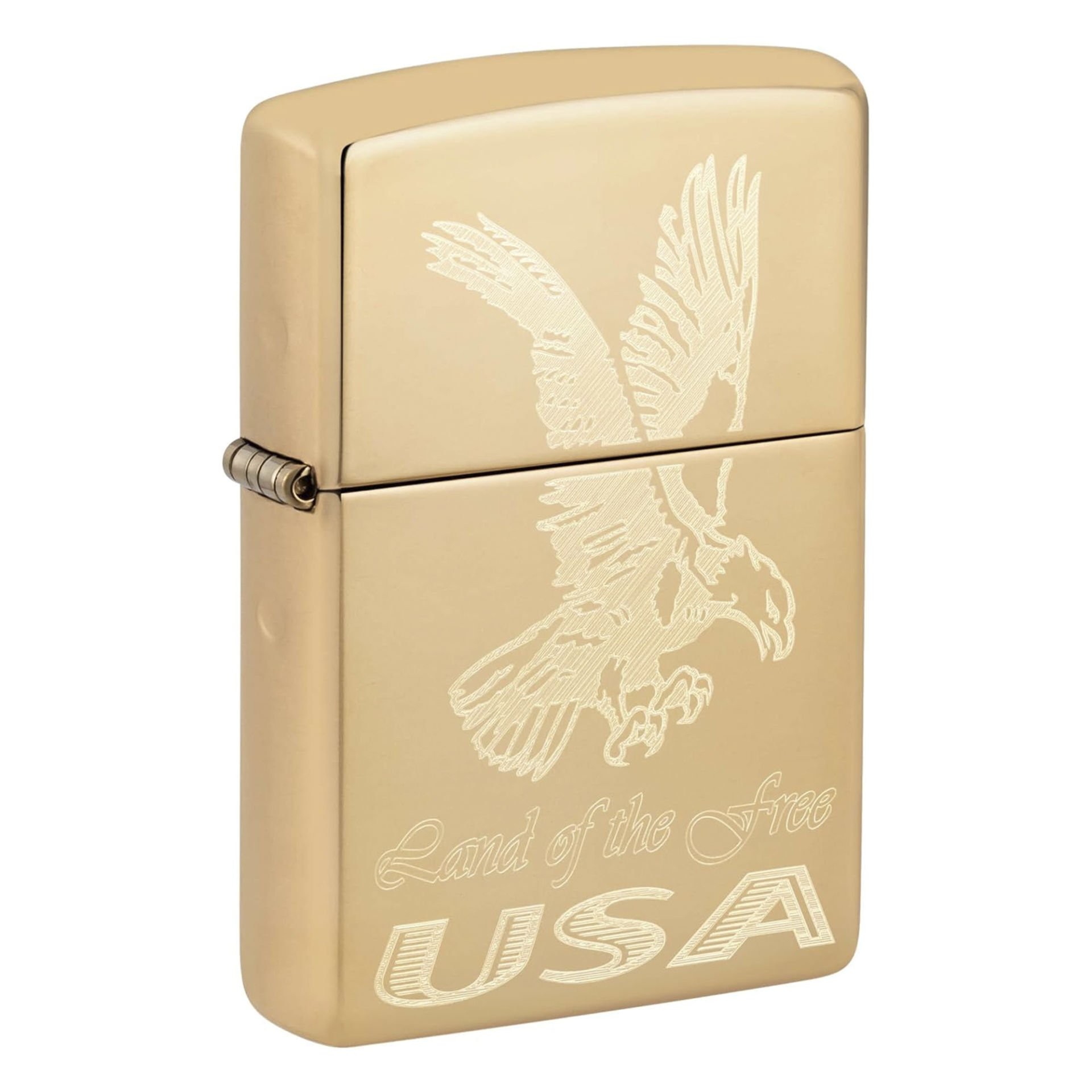 Zippo American Eagle, Land of The Free USA Çakmak 49007-00062-MODEL12