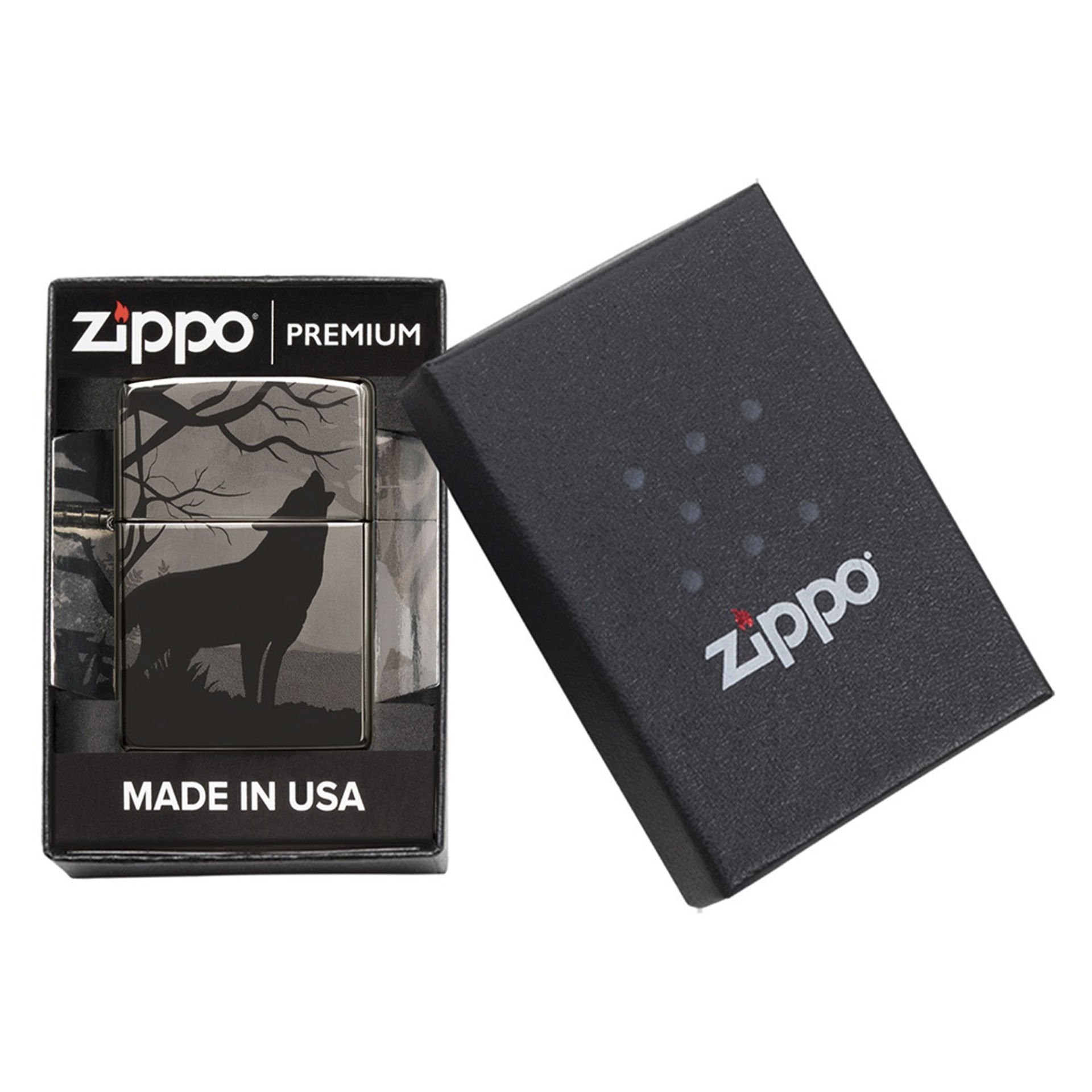 Zippo 150 Wolves Design Çakmak 49188-078554