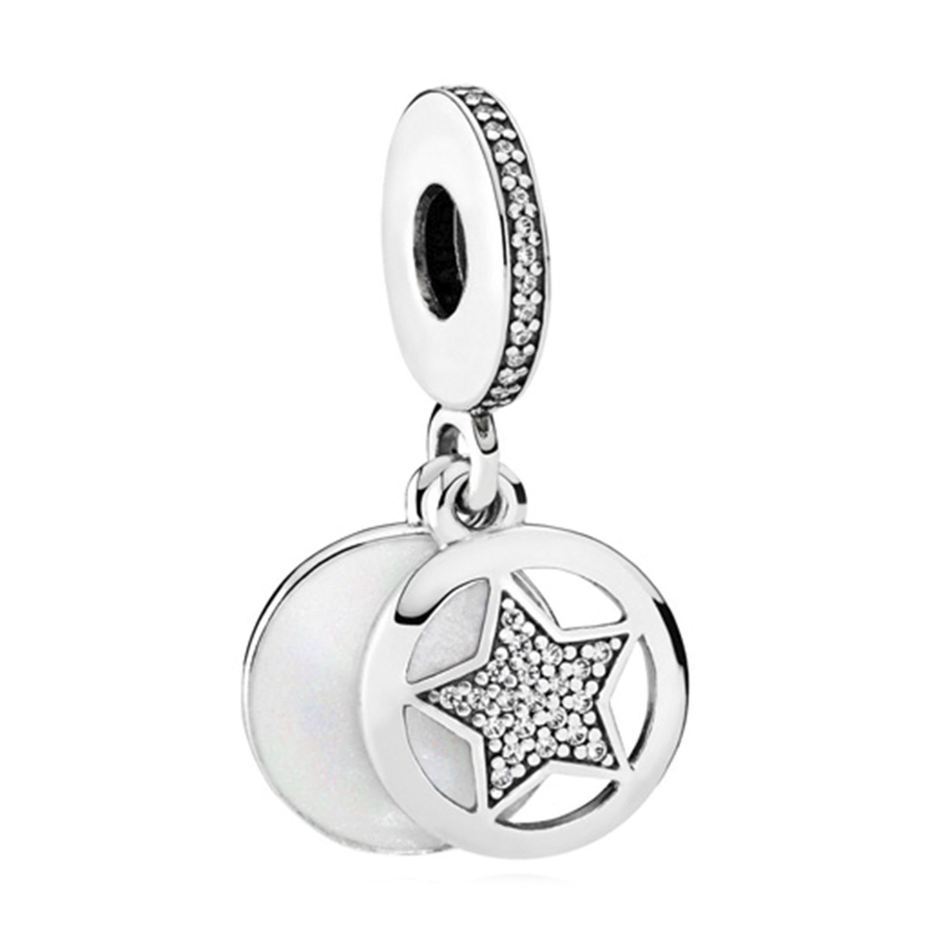 Nur Silver Dostluk Yıldızı Gümüş Sallantılı Charm NUR-CH00004