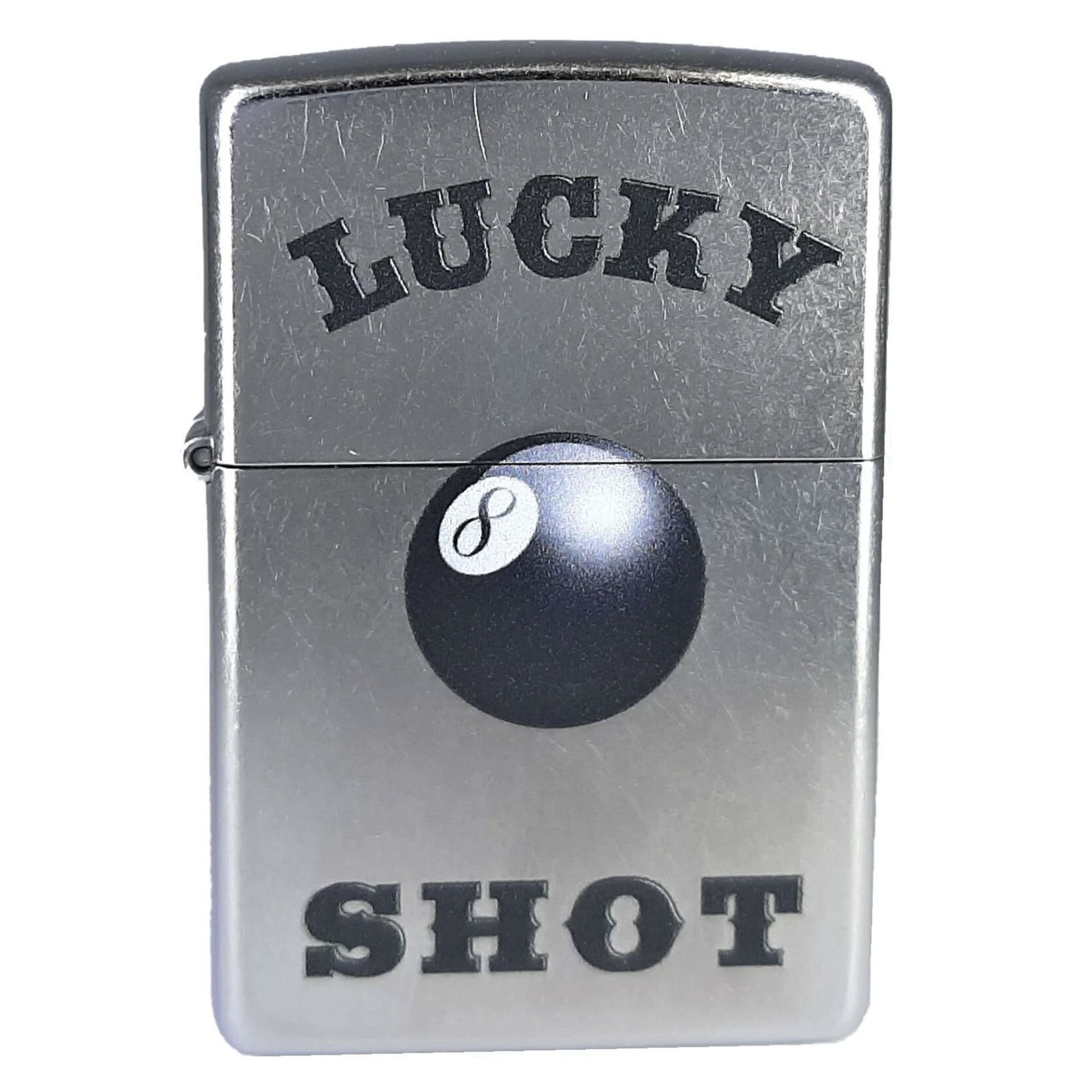 Zippo Lucky Shot Black 8 Çakmak 49007-00063-MODEL29