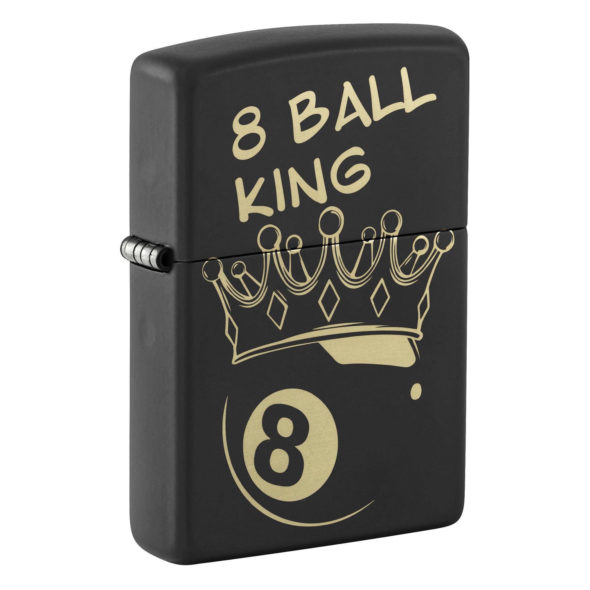 Zippo King 8 Ball Design Çakmak - 46291-119961