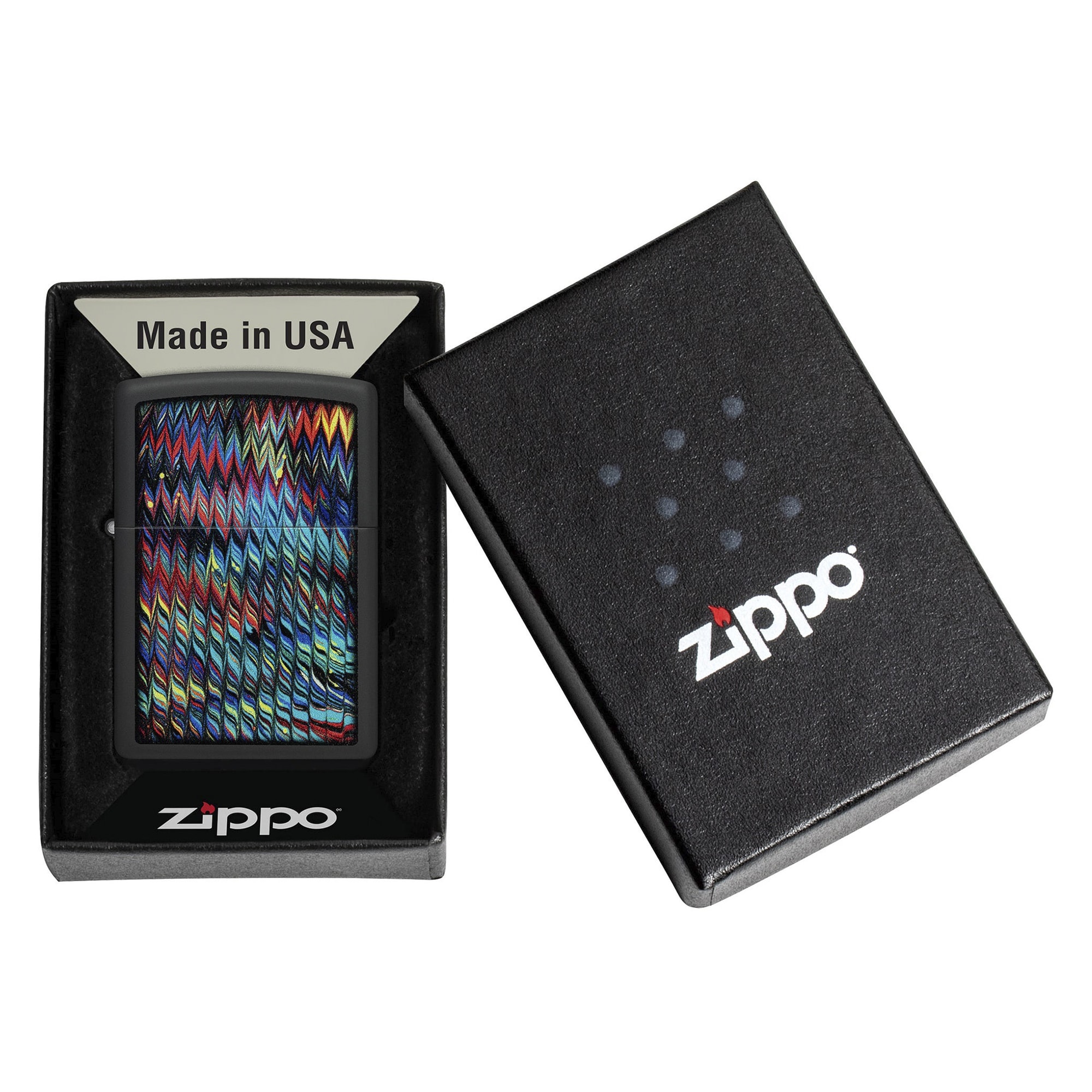 Zippo Pattern Paint Design Çakmak - 46169-114572