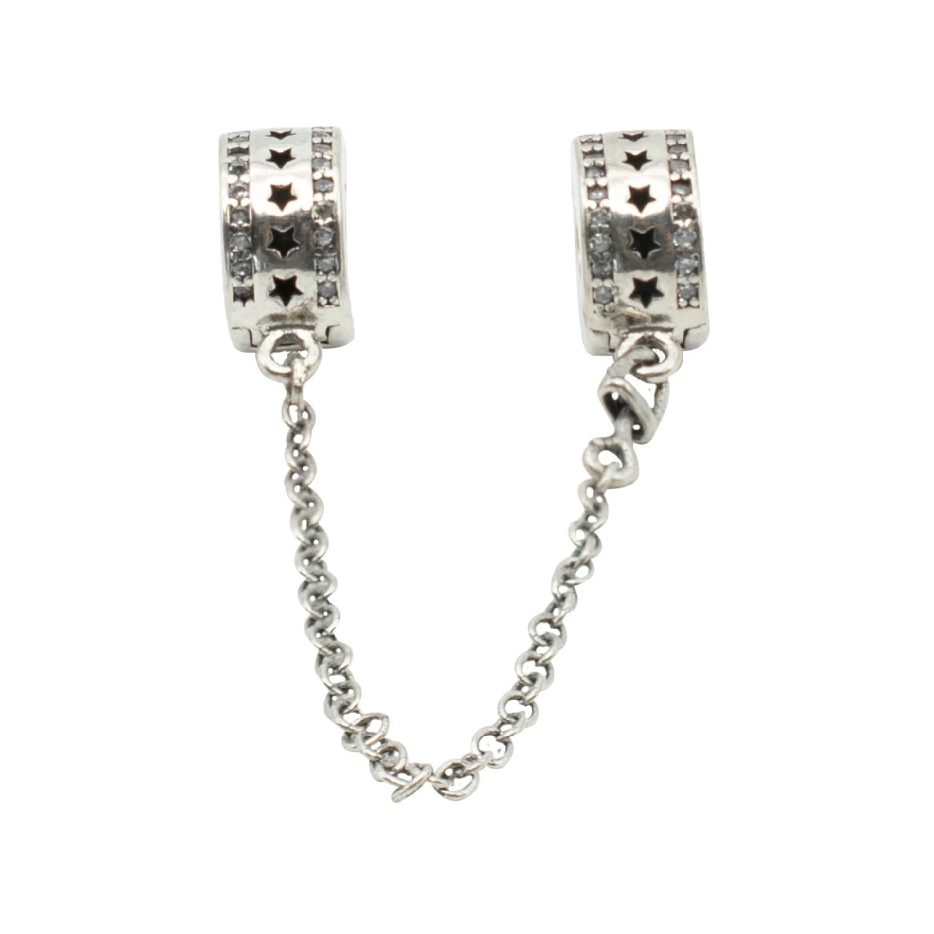 Nur Silver Güvenlik Zinciri Gümüş Charm NUR-BL12430