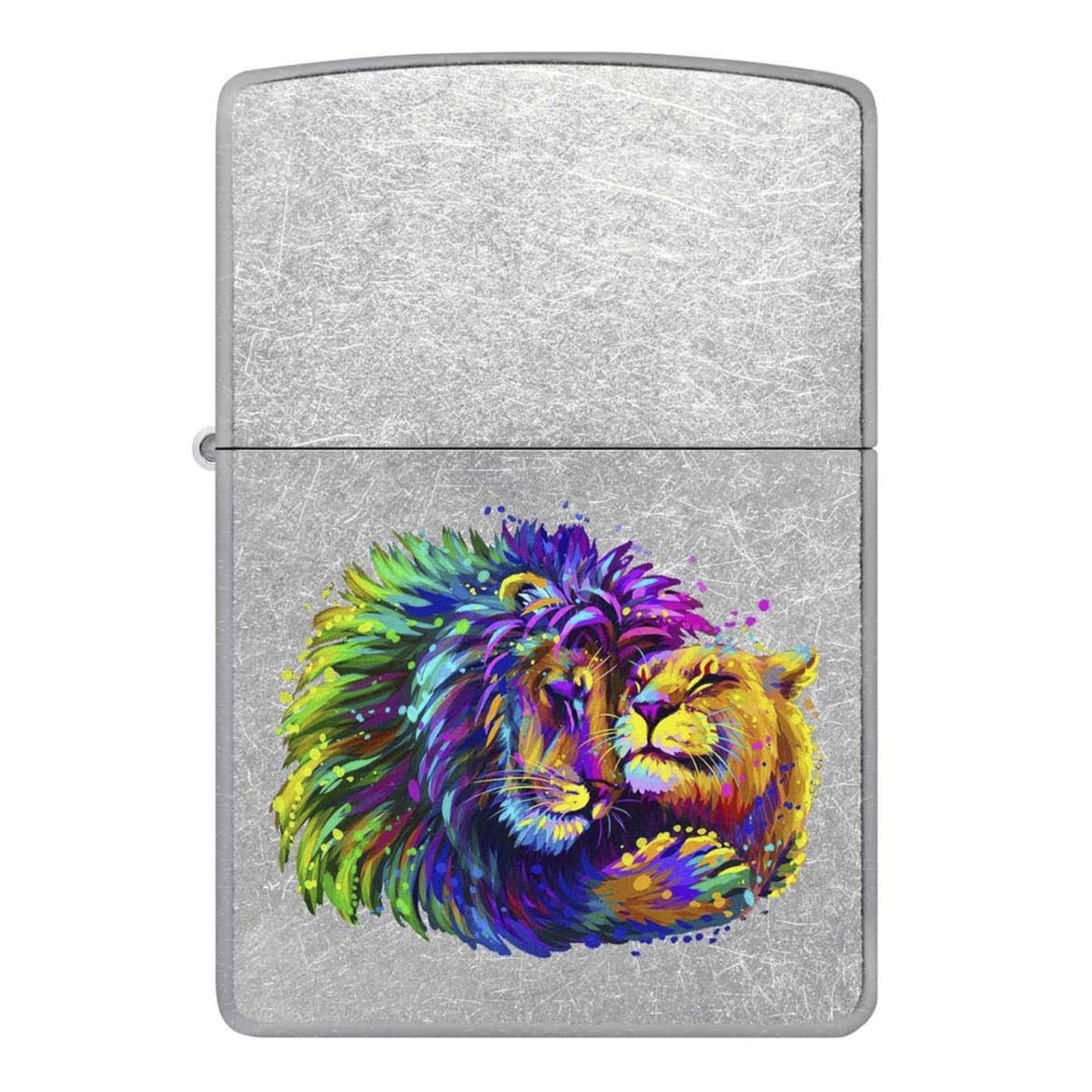 Zippo Lion Design Windproof Çakmak 49007-00071-MODEL17
