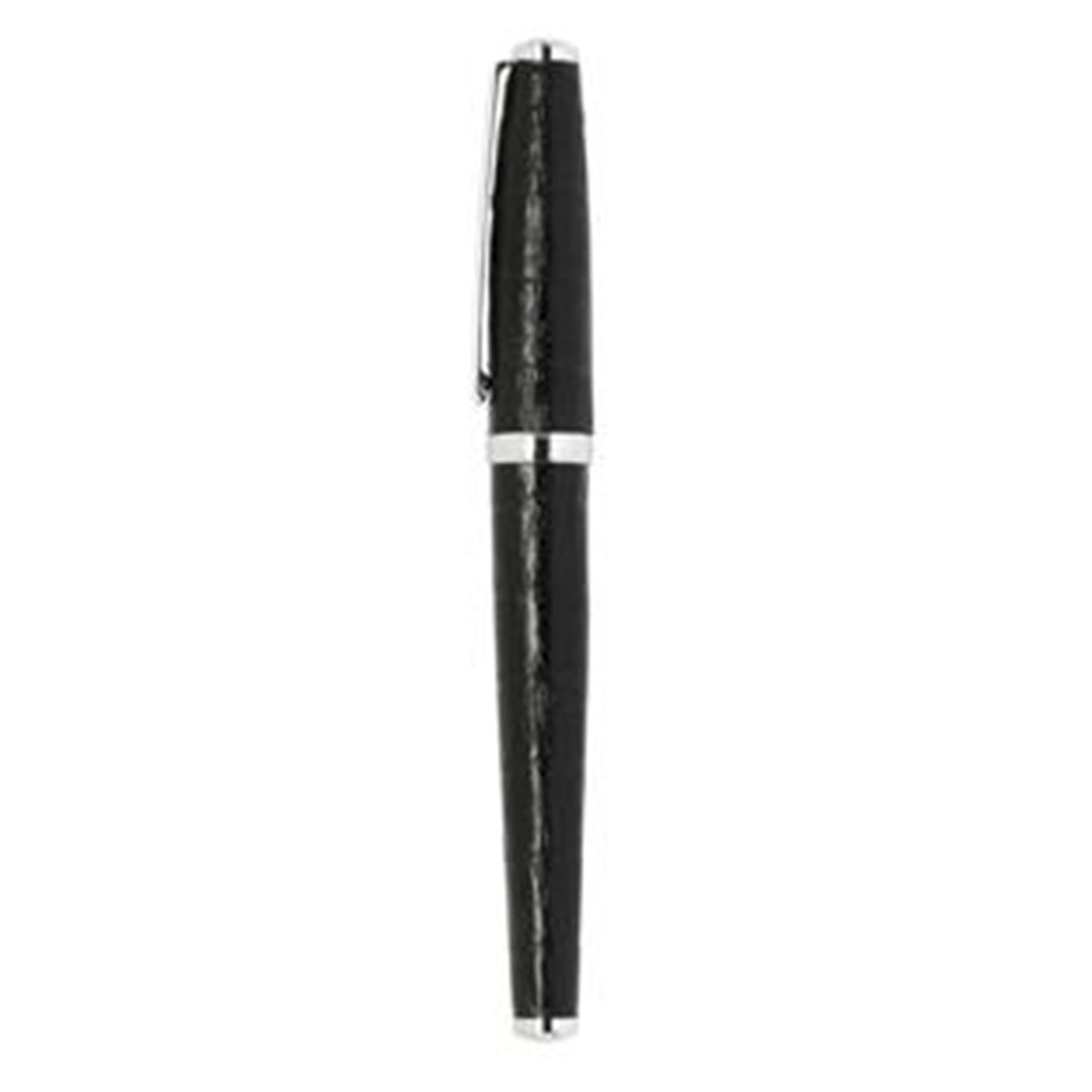 Zippo Black Leather Wrap Rollerball Kalem 41124-000001