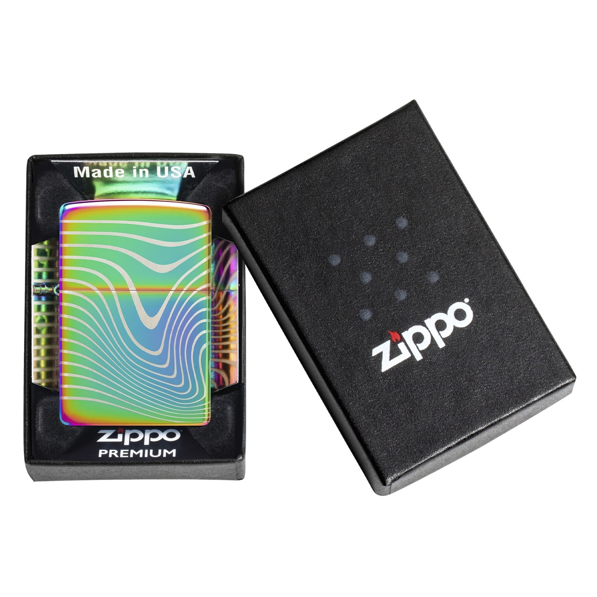 Zippo 151 Wavy Pattern Design Çakmak 48775-109104