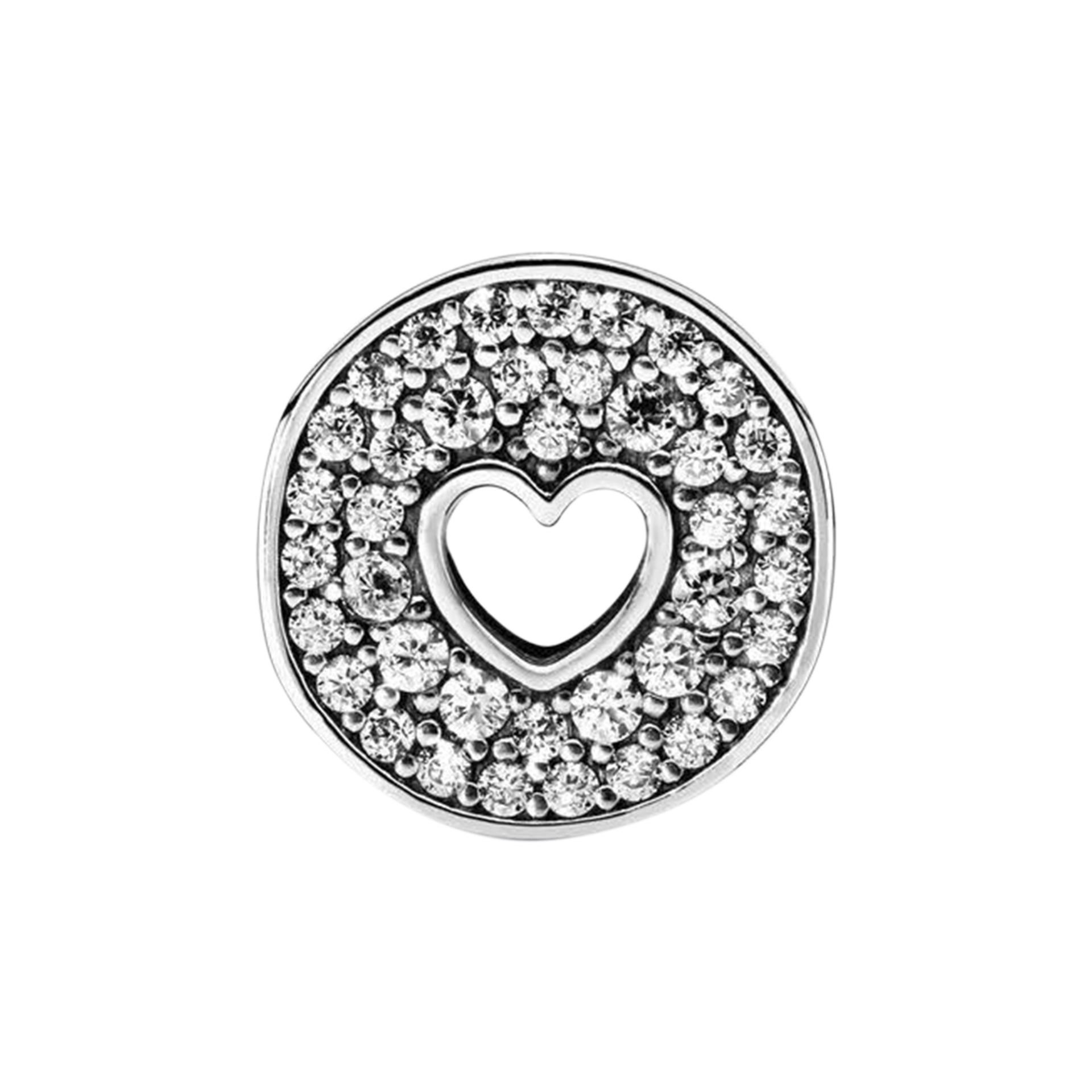 Nur Silver Işıltılı Yıl Dönümü Gümüş Charm NUR-BL00181