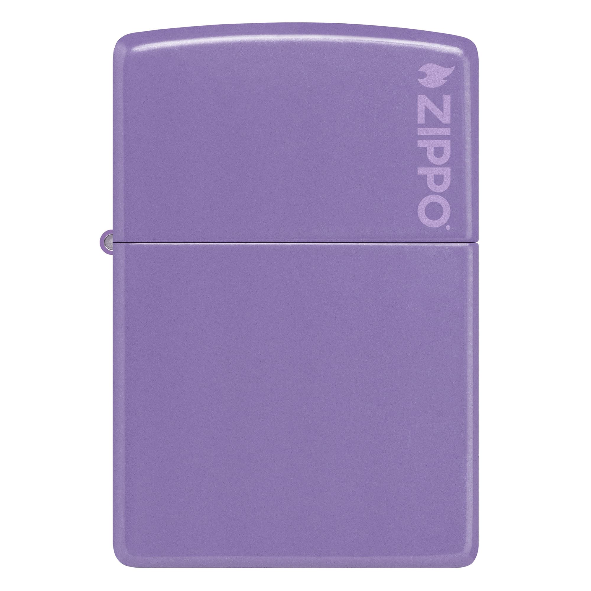 Zippo Smoky Lavender Zippo Logo Çakmak - 46681ZL-121931