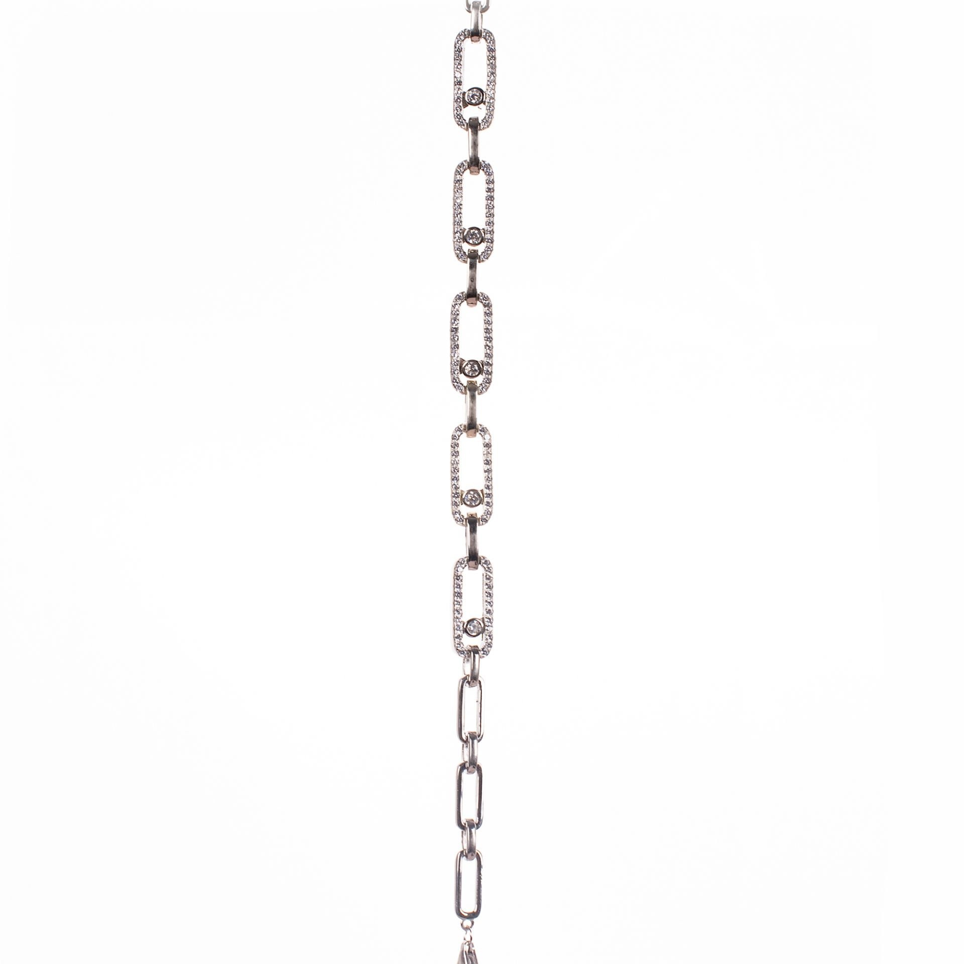 Nur Silver Taşlı İthal Model Gümüş Bileklik NUR-BK00200