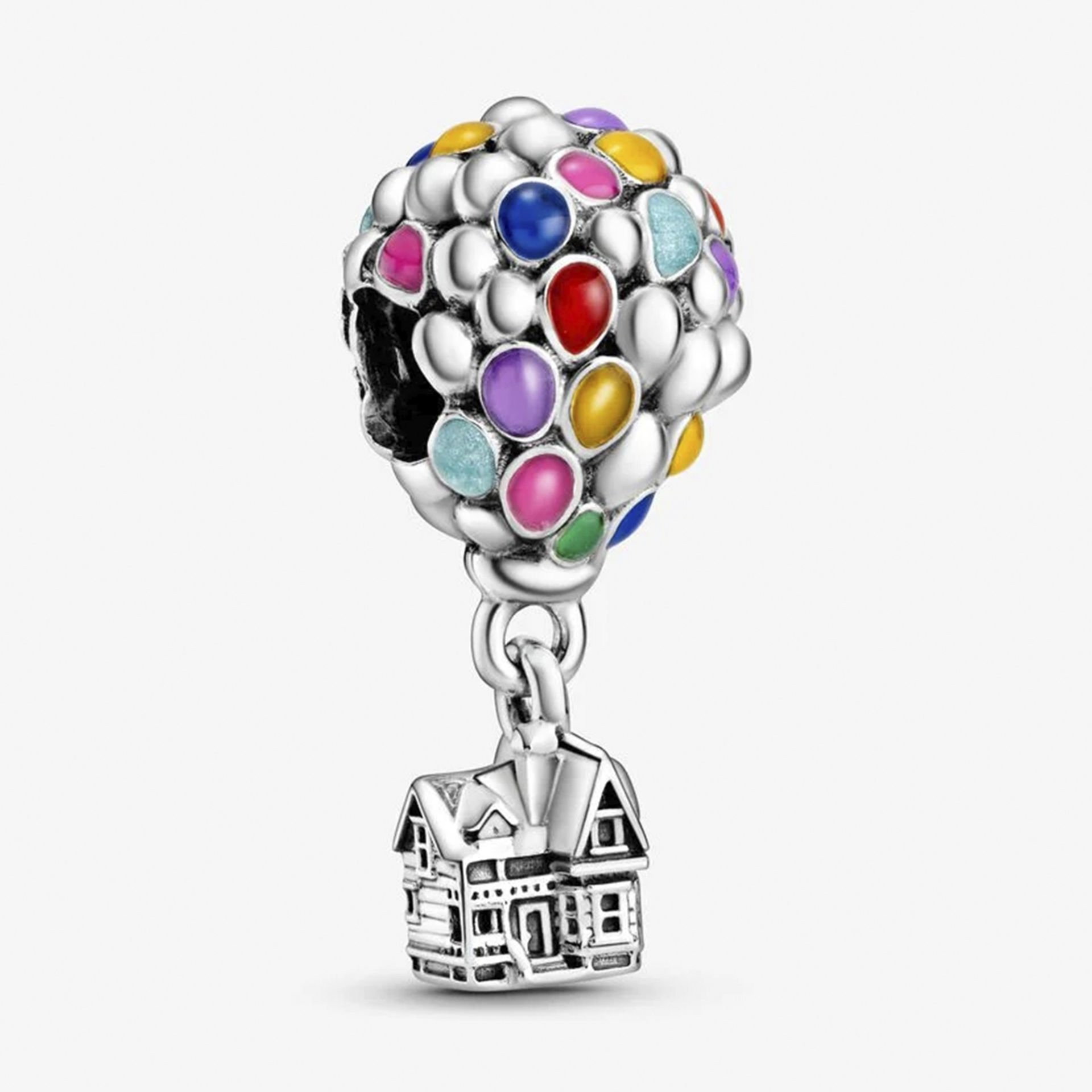 Nur Silver Adventure Balon Gümüş Charm NUR-CM00087