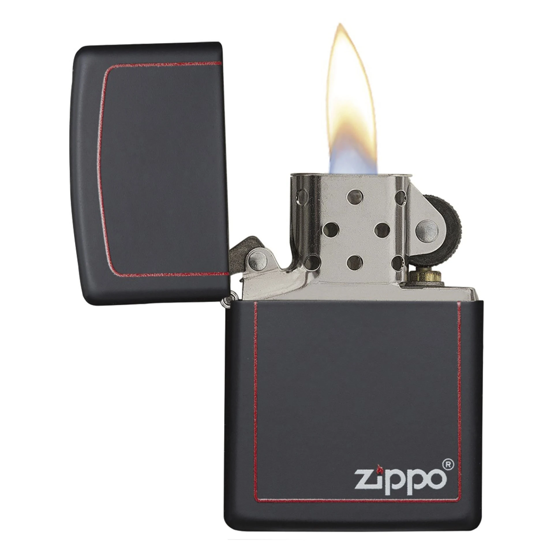 Zippo Reg Black/Z-Brdr Çakmak 218ZB-000056