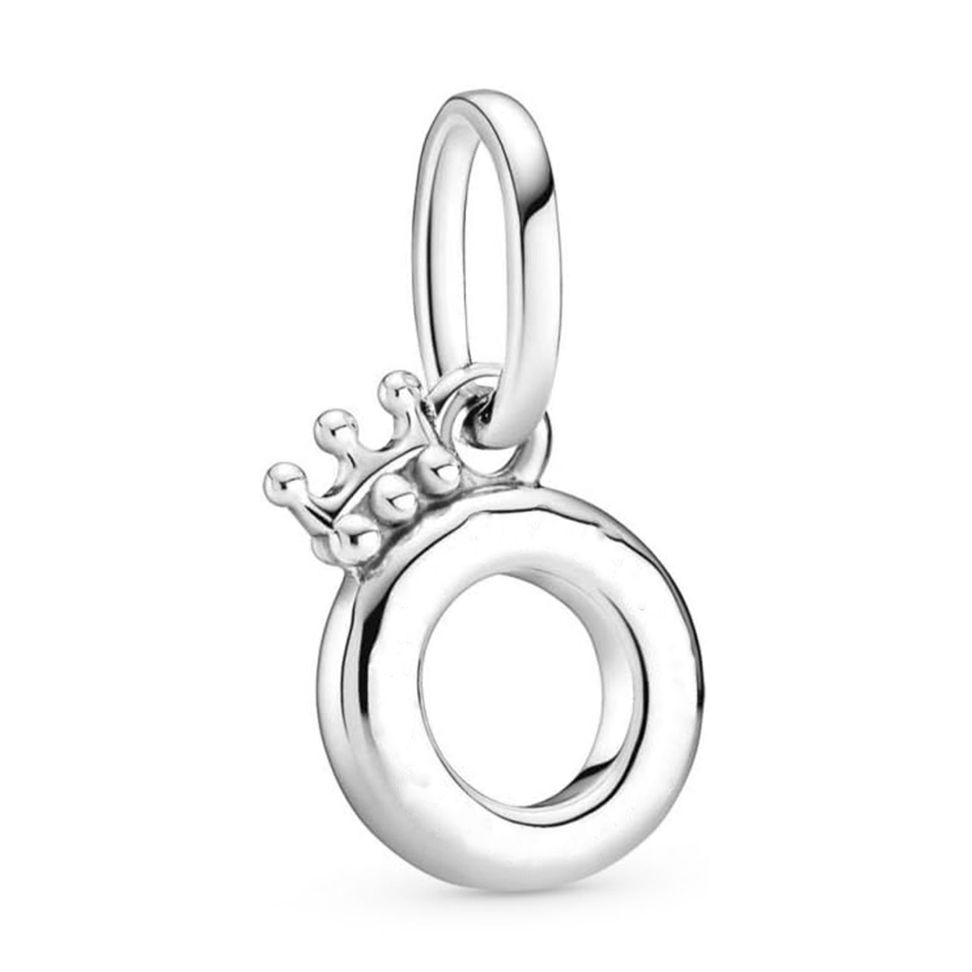 Nur Silver Taç Sallantılı Gümüş Charm NUR-BL09082
