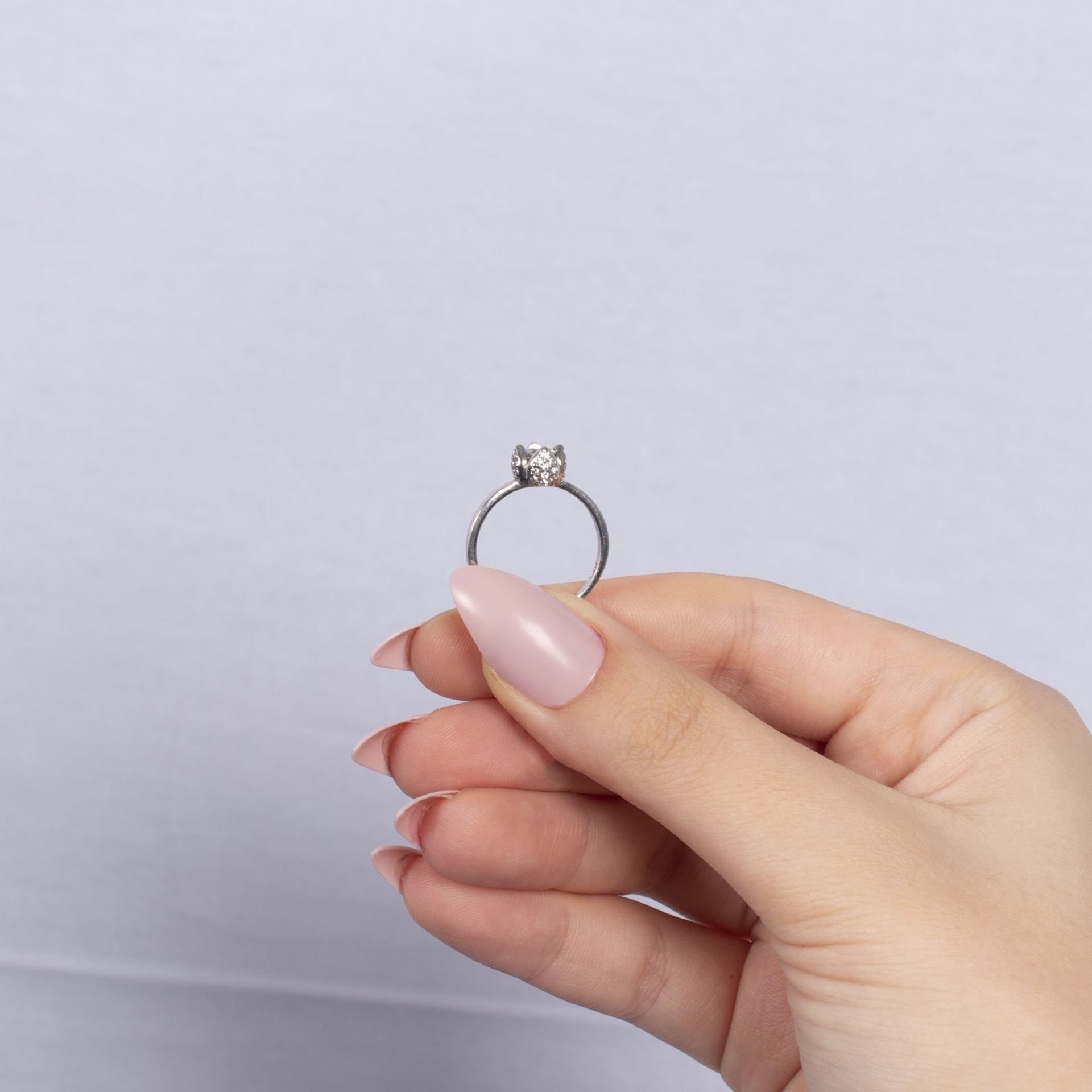Nur Silver Çicek Model Gümüş Yüzük NUR-YK00261