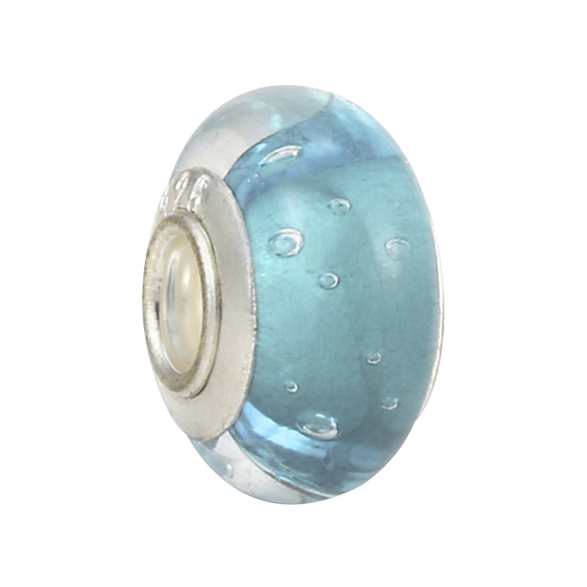 Nur Silver Murano Taşlı Gümüş Charm NUR-BL01792