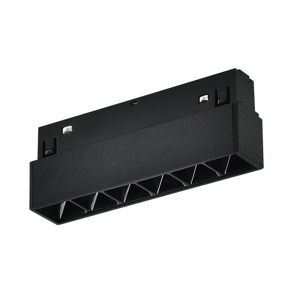 Siyah Kompakt Lensli Magnet Armatür FL-6611